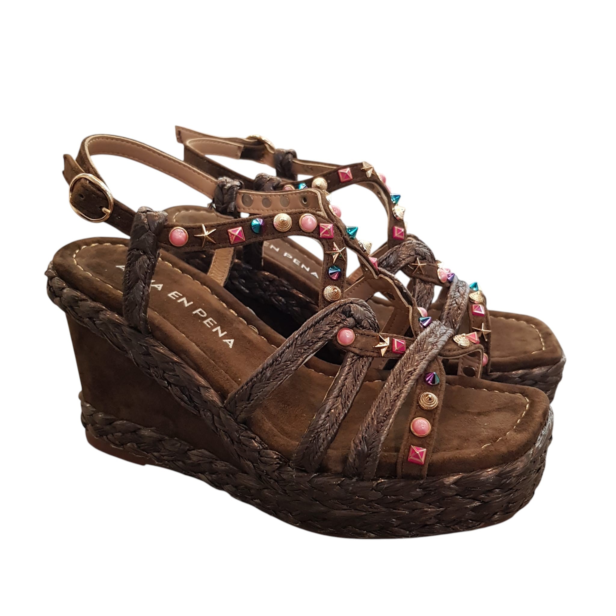 Alma en Pena Sandalo Zeppa Donna www.offidani.it