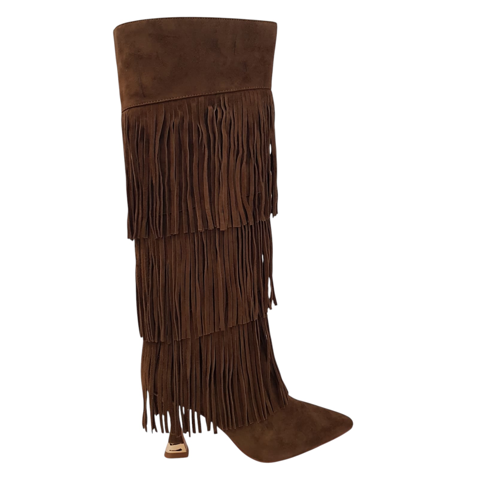 Alma en Pena Stivale Donna con frange www.offidani.it