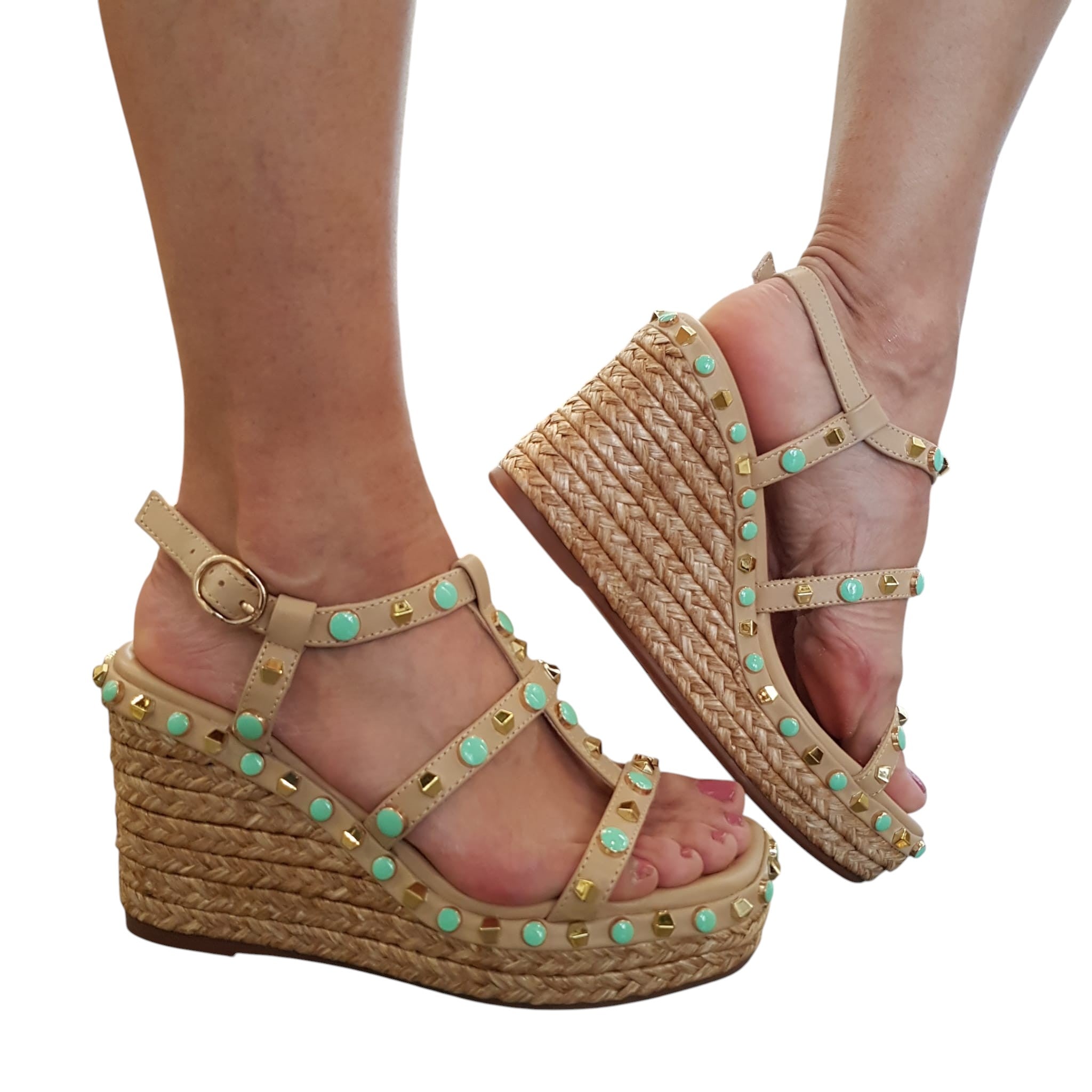 Alma en Pena Sandalo Zeppa Donna www.offidani.it