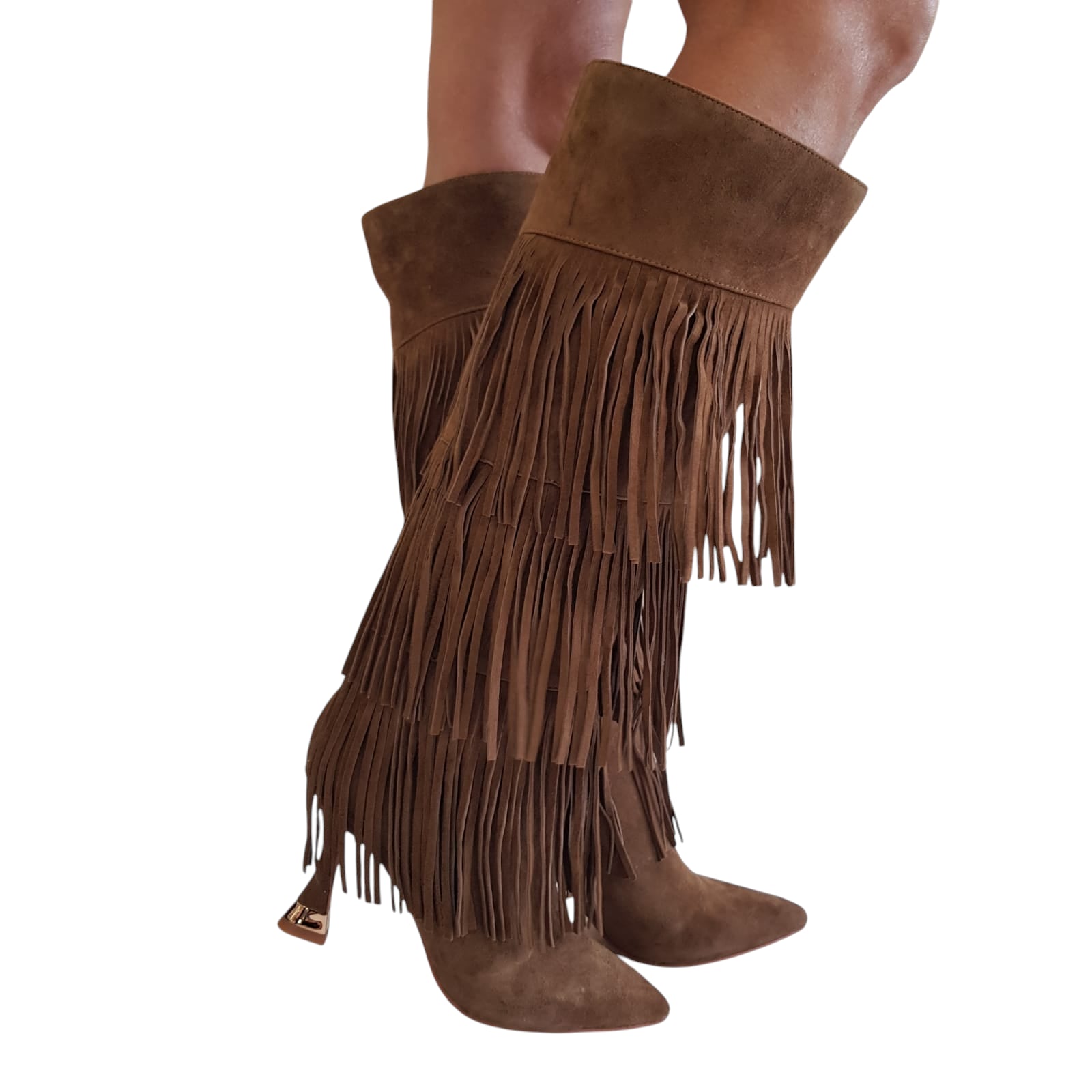 Alma en Pena Stivale Donna con frange www.offidani.it