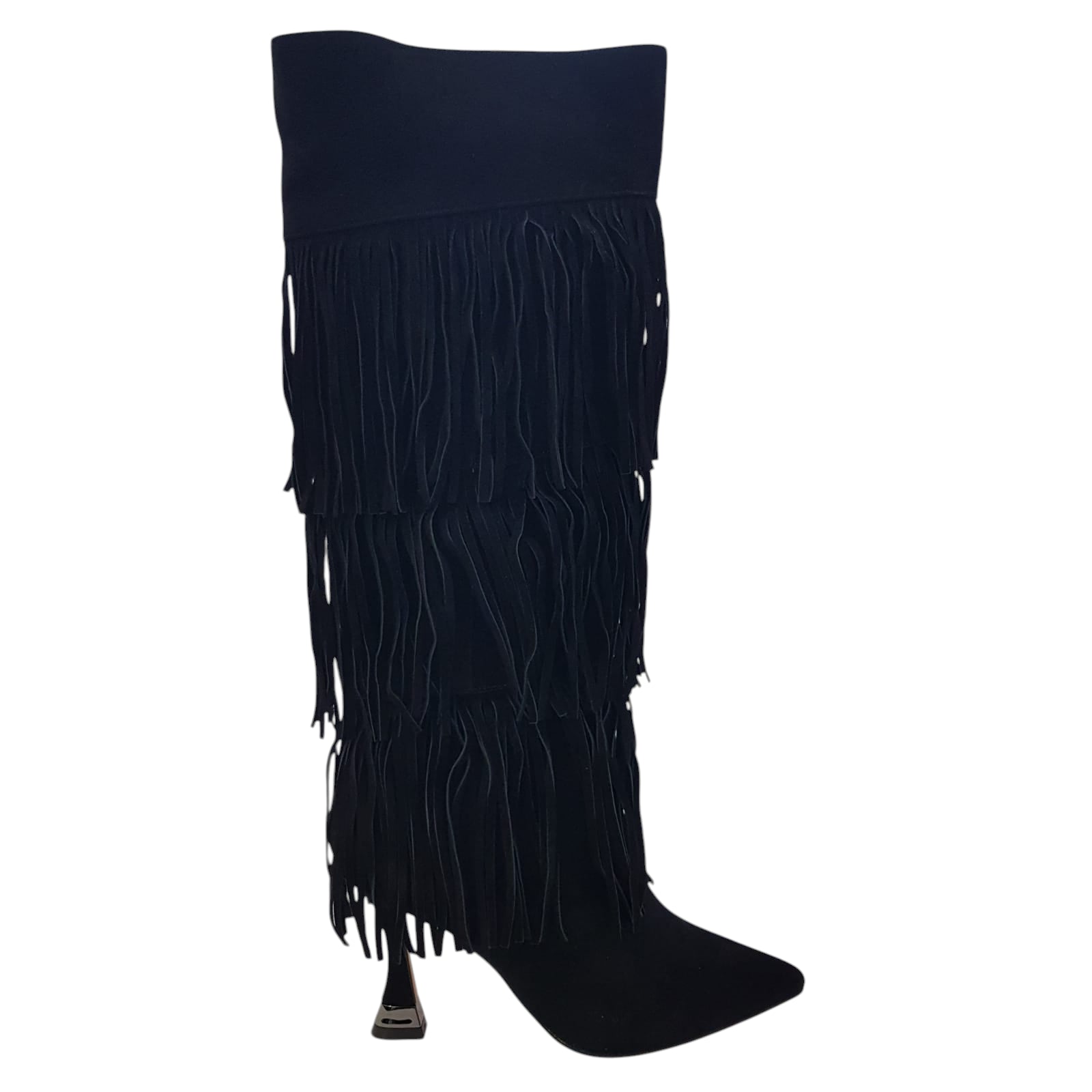 Alma en Pena Stivale Donna con frange www.offidani.it