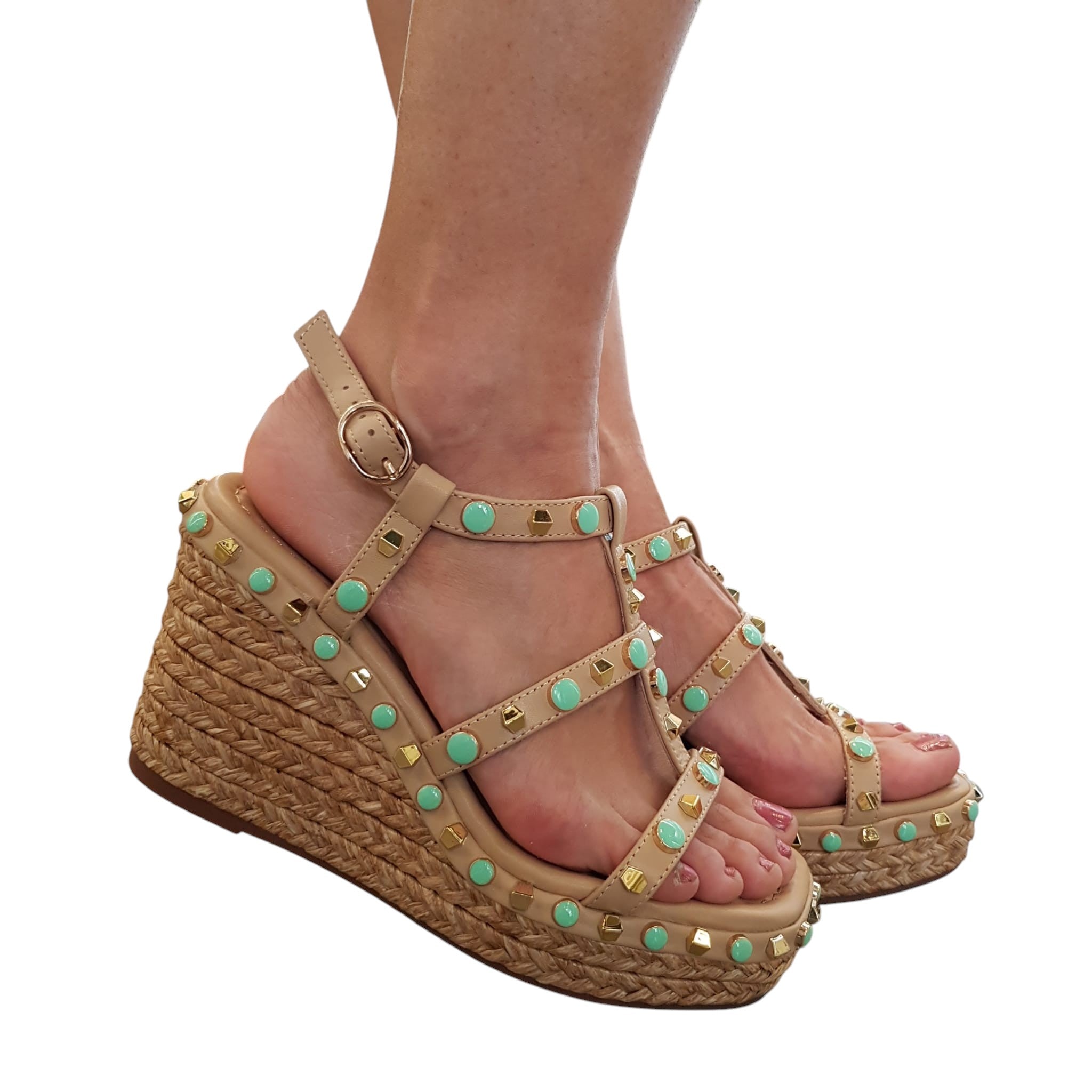 Alma en Pena Sandalo Zeppa Donna www.offidani.it