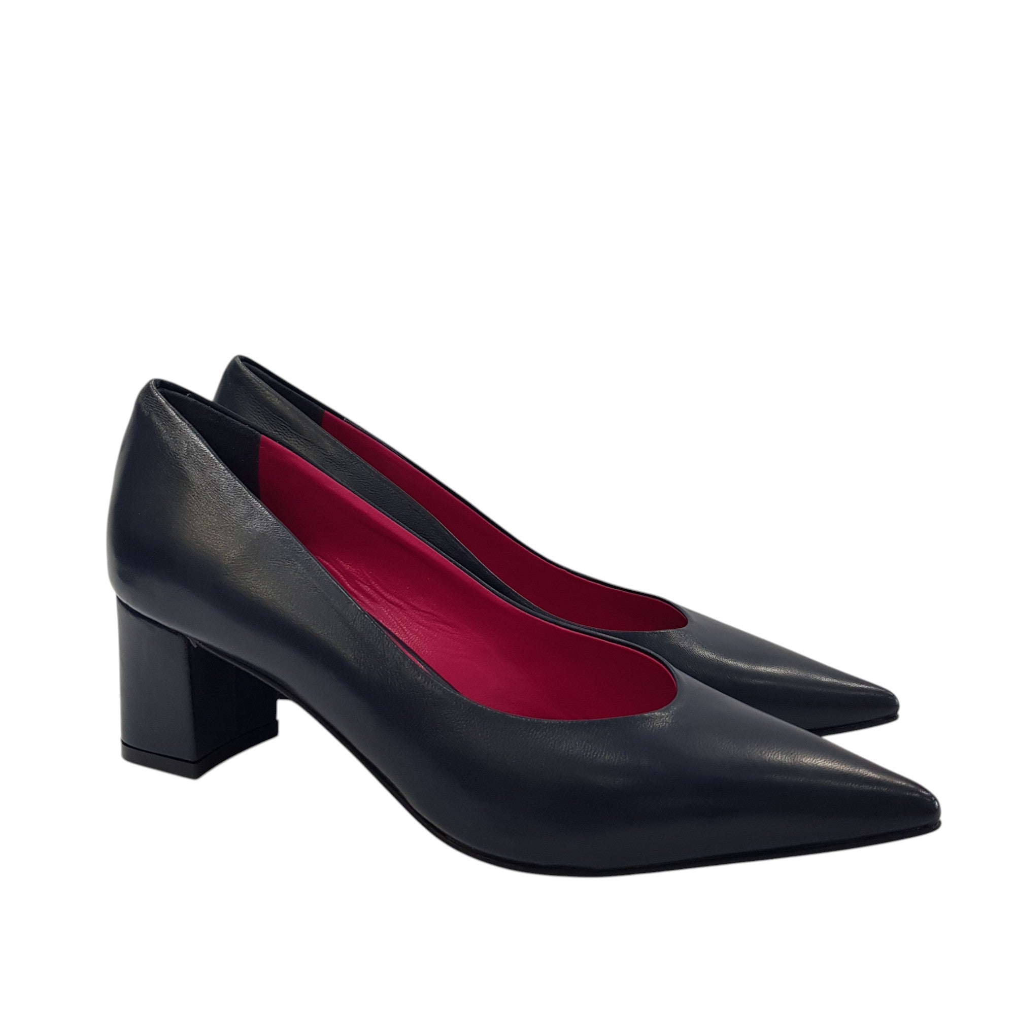 Andrea Pinto Décolleté Donna Pelle Blu www.offidani.it