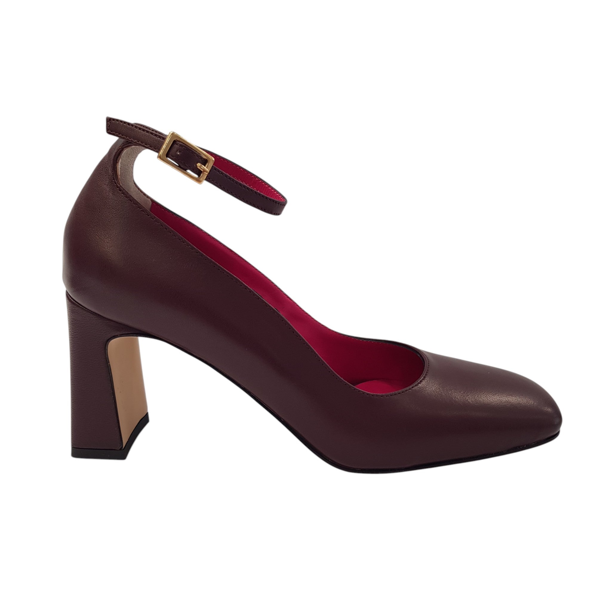 Andrea Pinto Décolleté Donna Pelle Bordeaux www.offidani.it