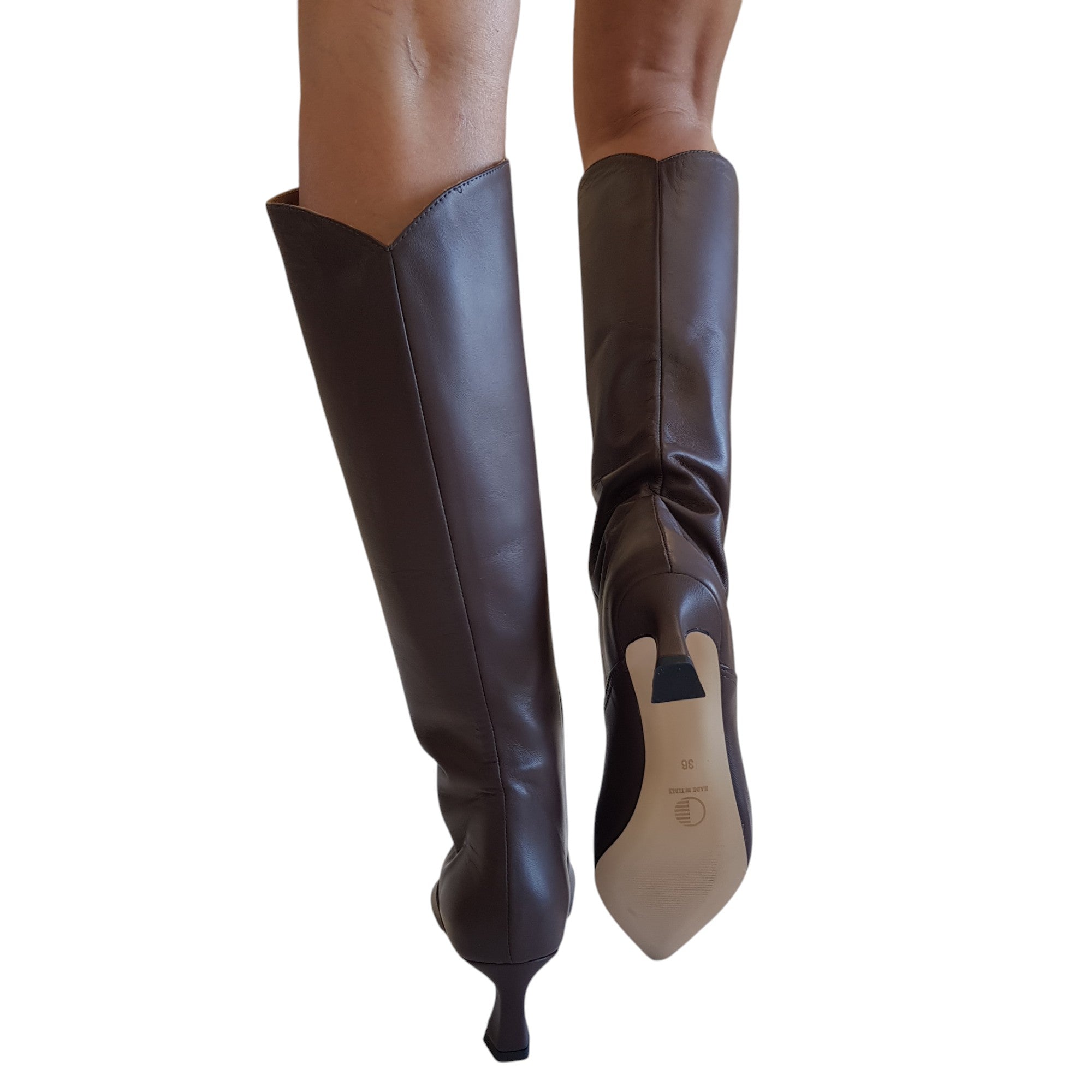 Andrea Pinto Stivale Donna Fondente www.offidani.it