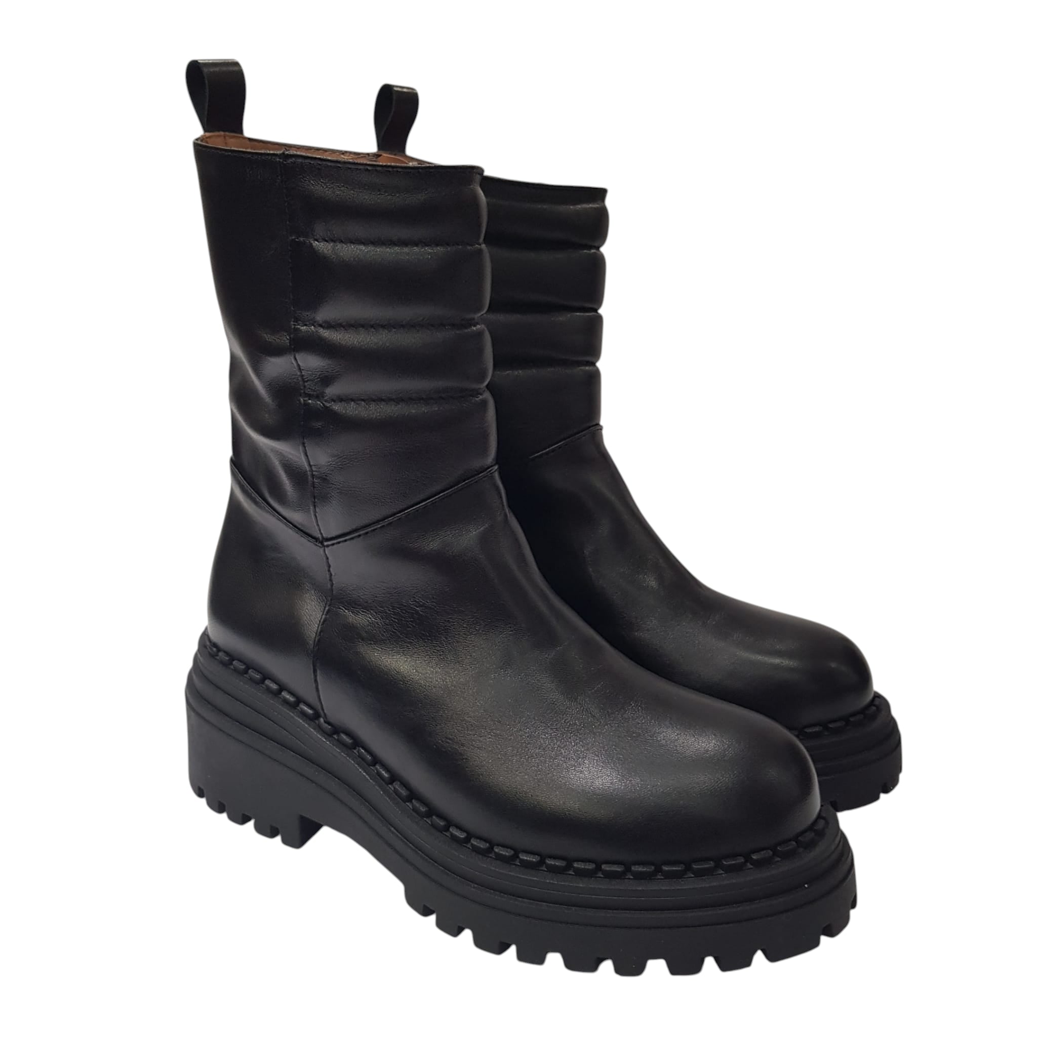 Andrea Pinto Bikers Donna Pelle Nero www.offidani.it