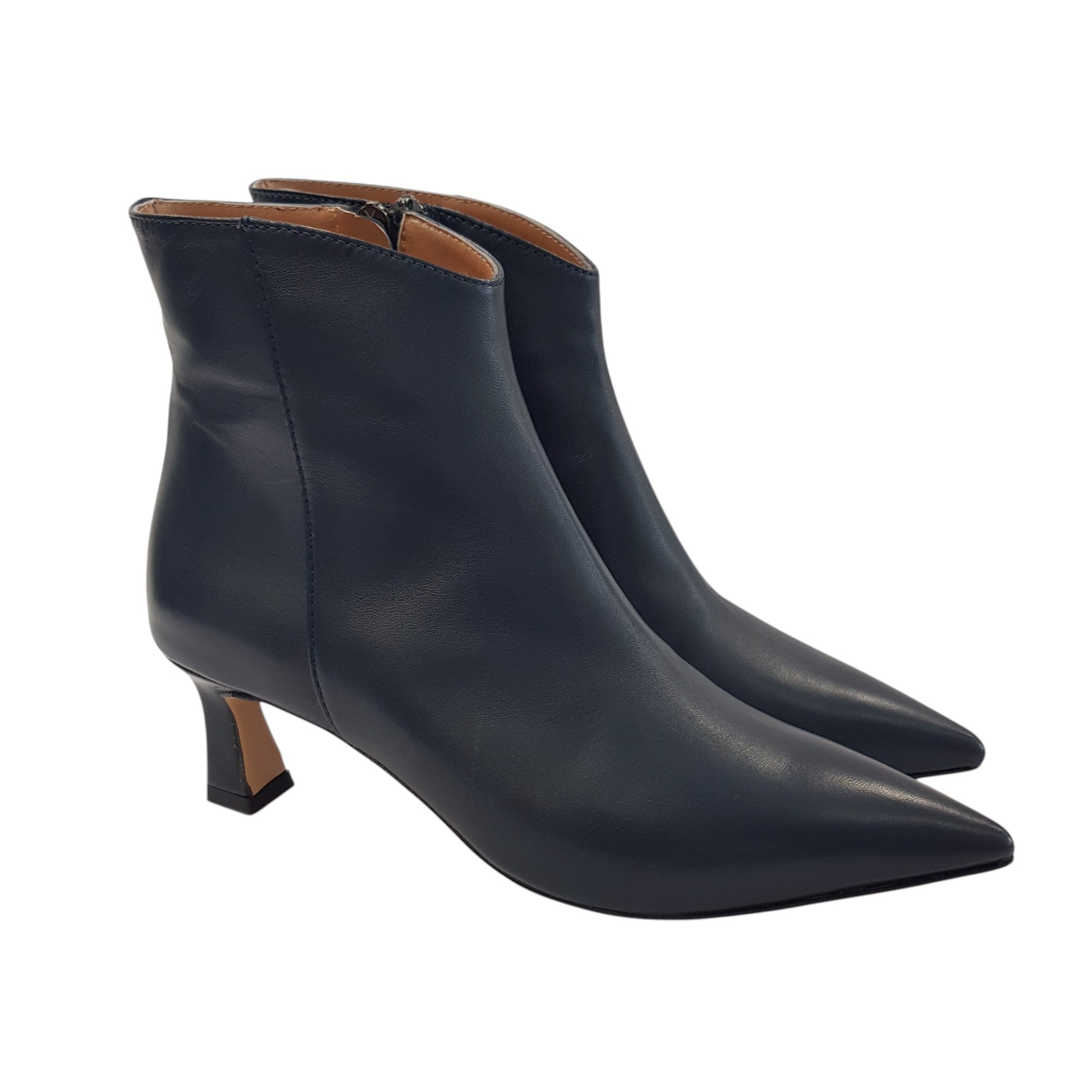 Andrea Pinto Stivaletto Tronchetto Donna Blu www.offidani.it