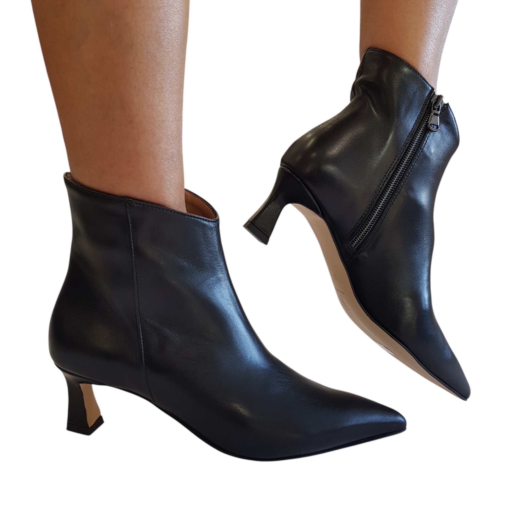 Andrea Pinto Stivaletto Tronchetto Donna Nero www.offidani.it