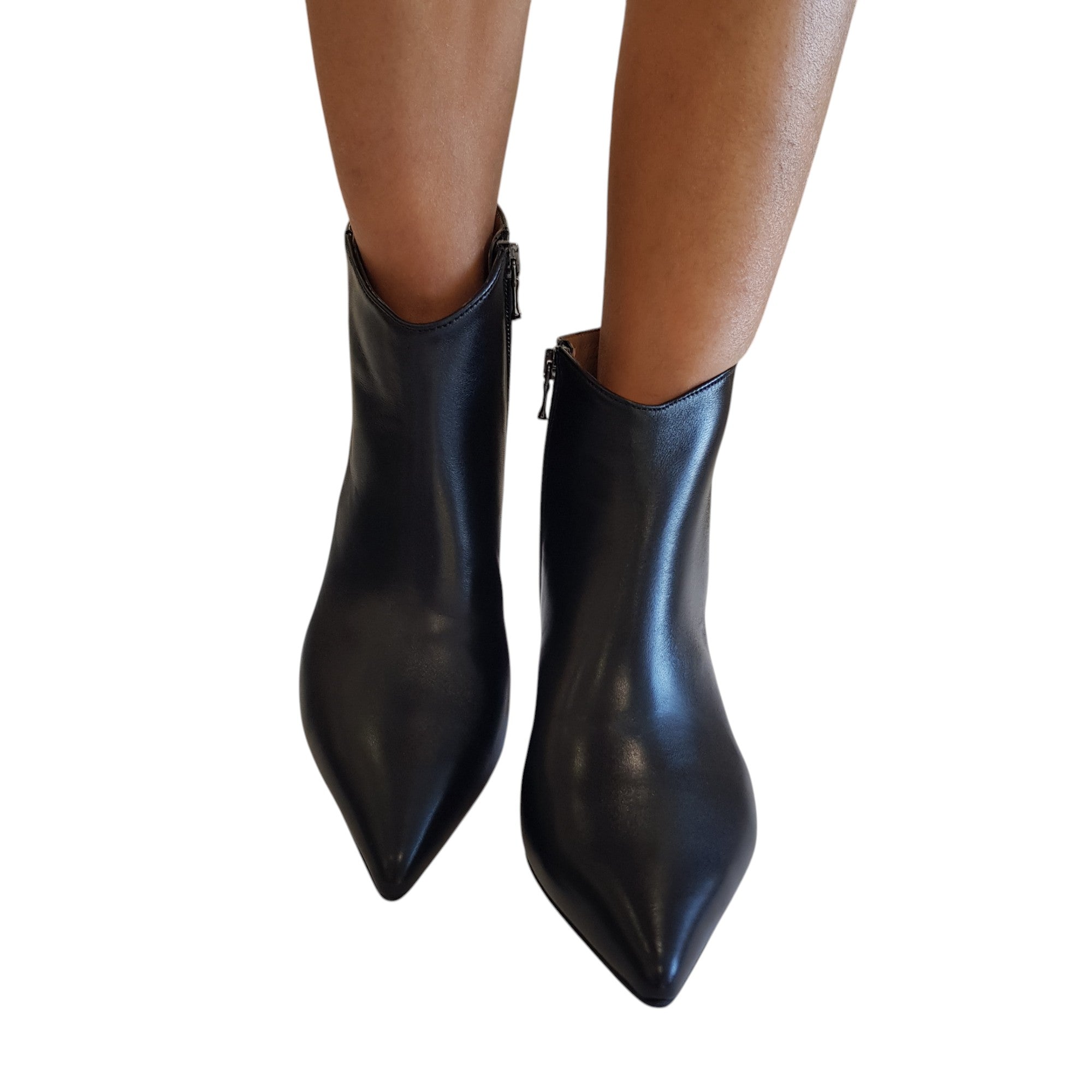 Andrea Pinto Stivaletto Tronchetto Donna Nero www.offidani.it