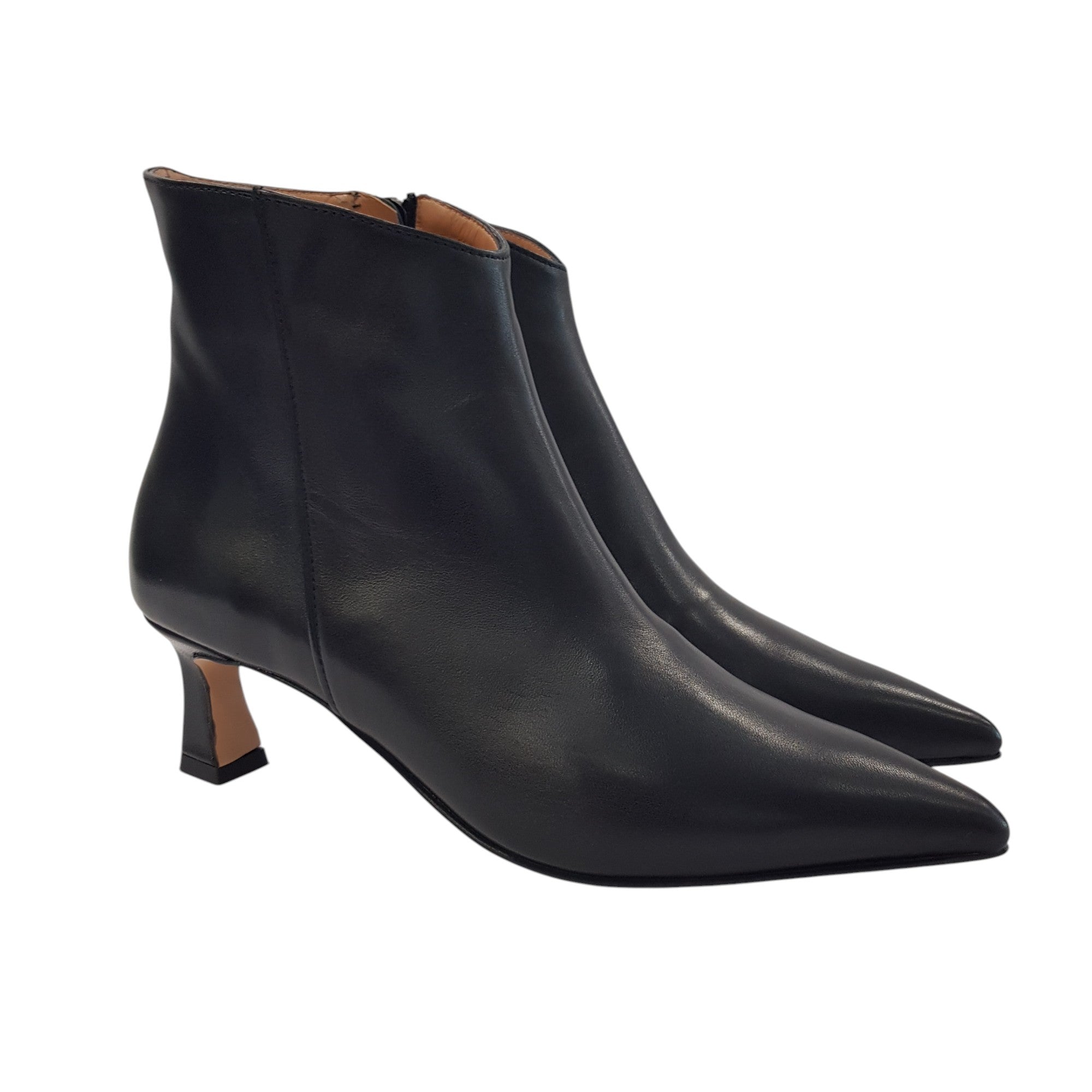 Andrea Pinto Stivaletto Tronchetto Donna Nero www.offidani.it