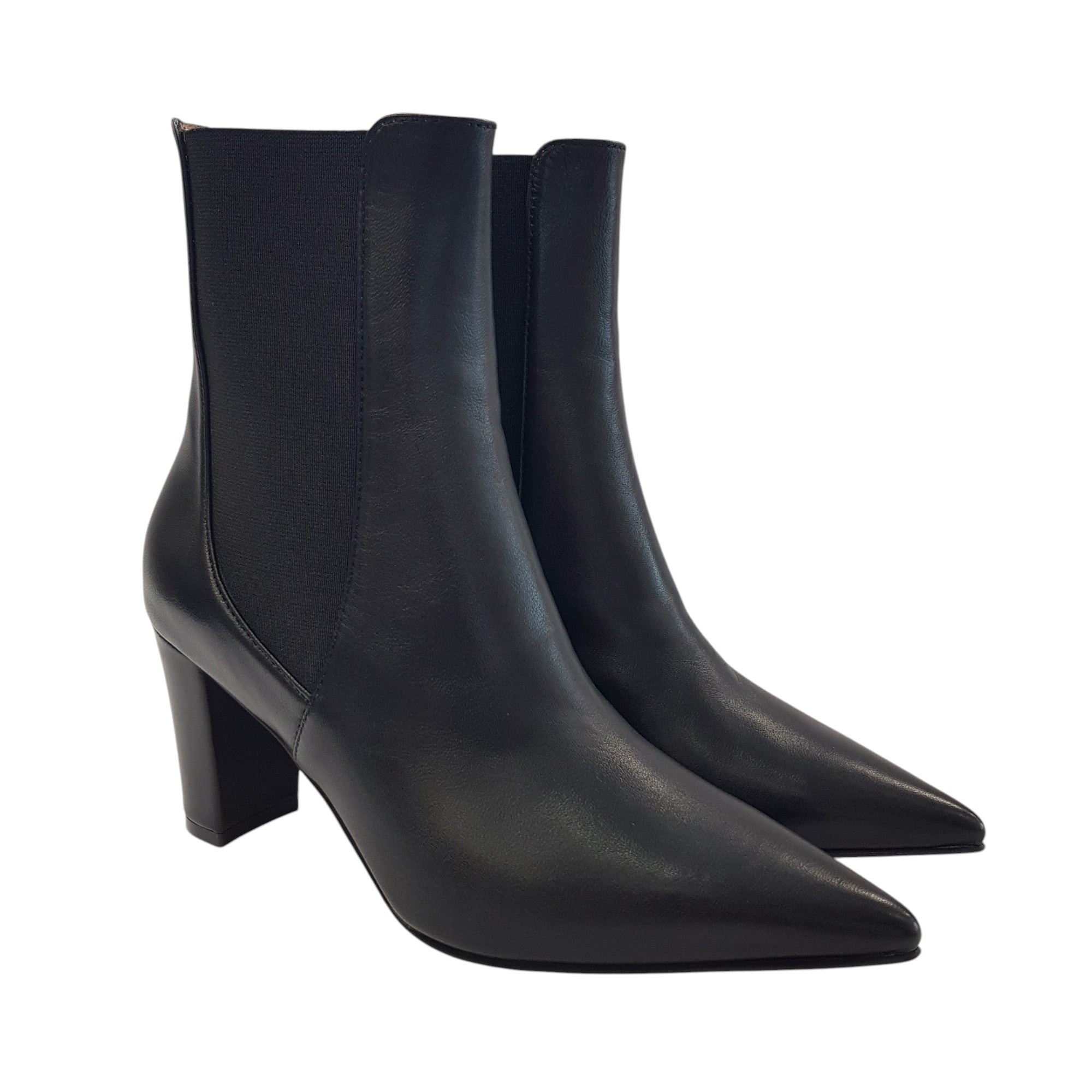 Andrea Pinto Stivaletto Tronchetto Donna Nero www.offidani.it