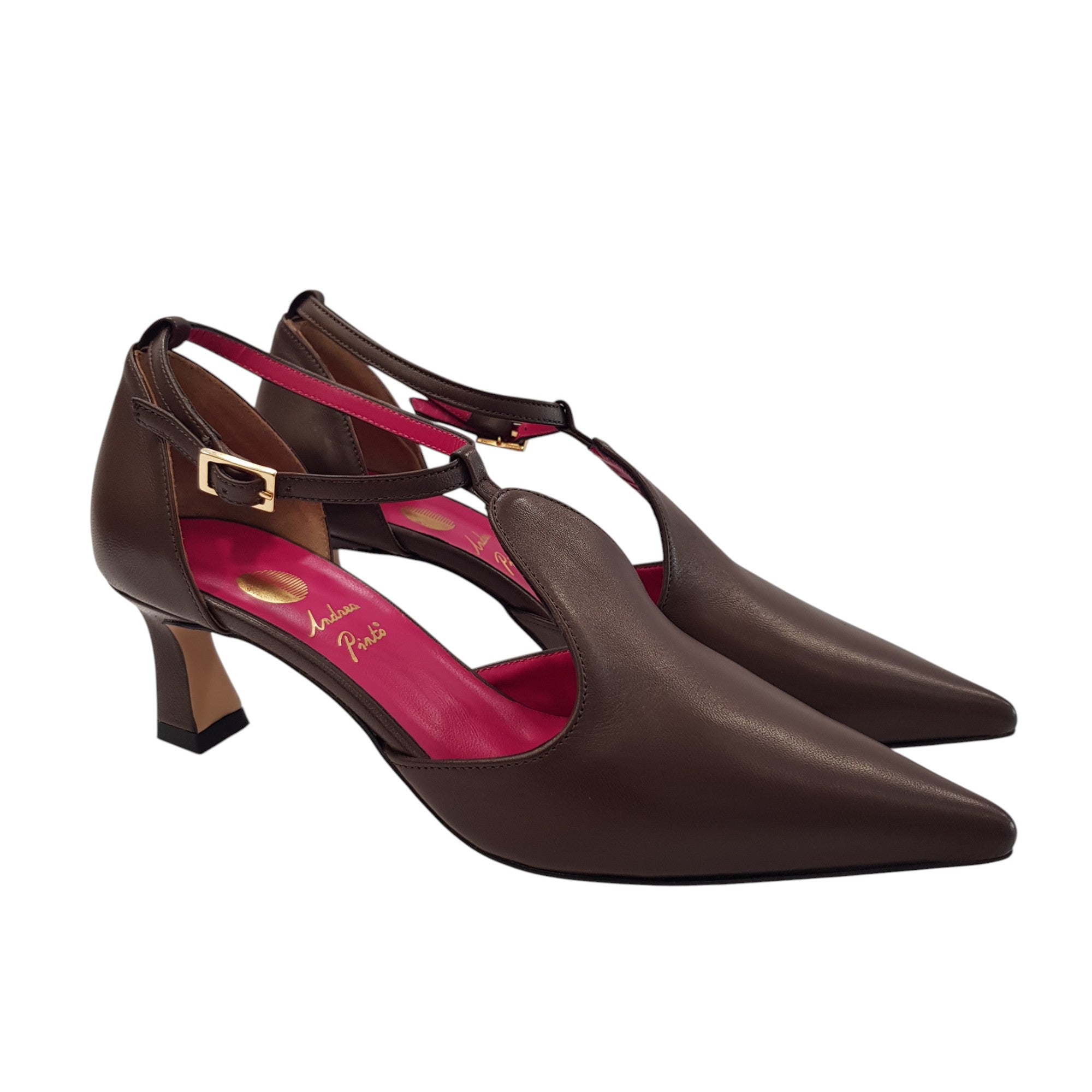 Andrea Pinto Décolleté Donna Pelle Testa di Moro www.offidani.it