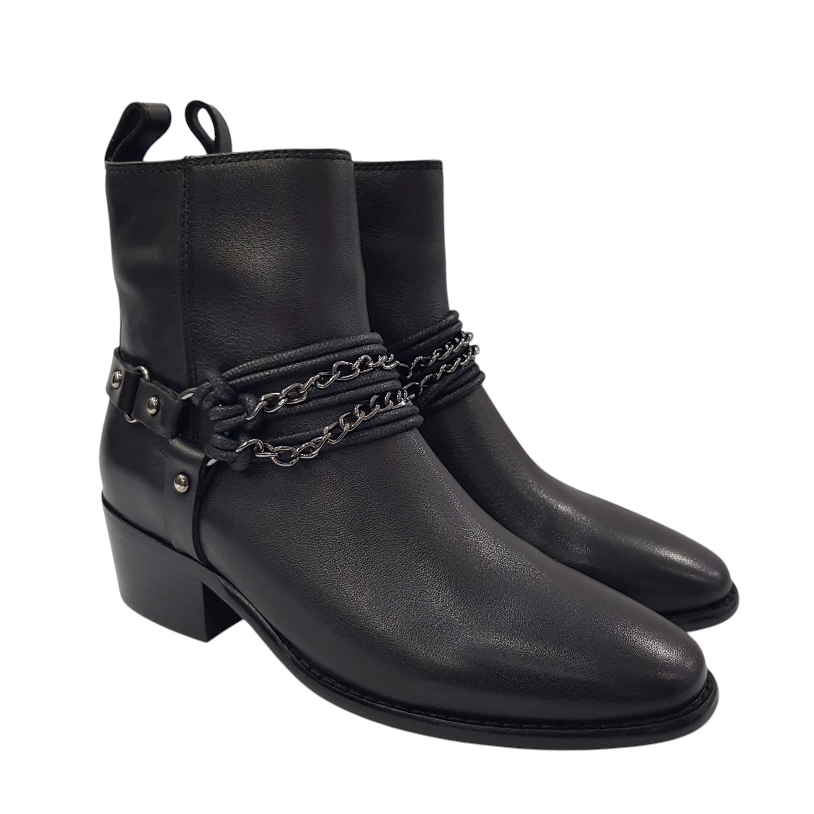 Apepazza Stivaletto Tronchetti Donna Pelle Nero www.offidani.it