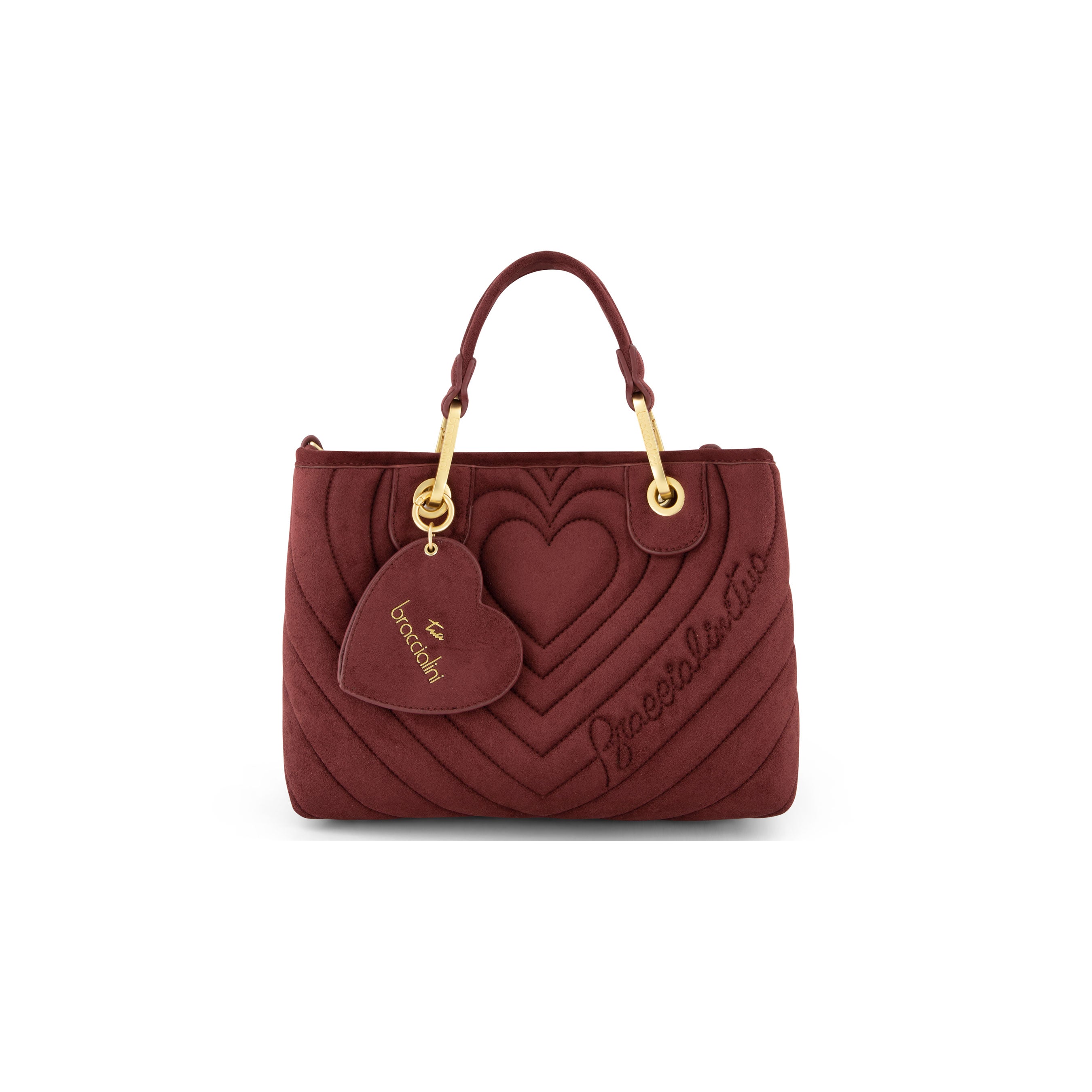 Braccialini Borsa donna bordeaux www.offidani.it