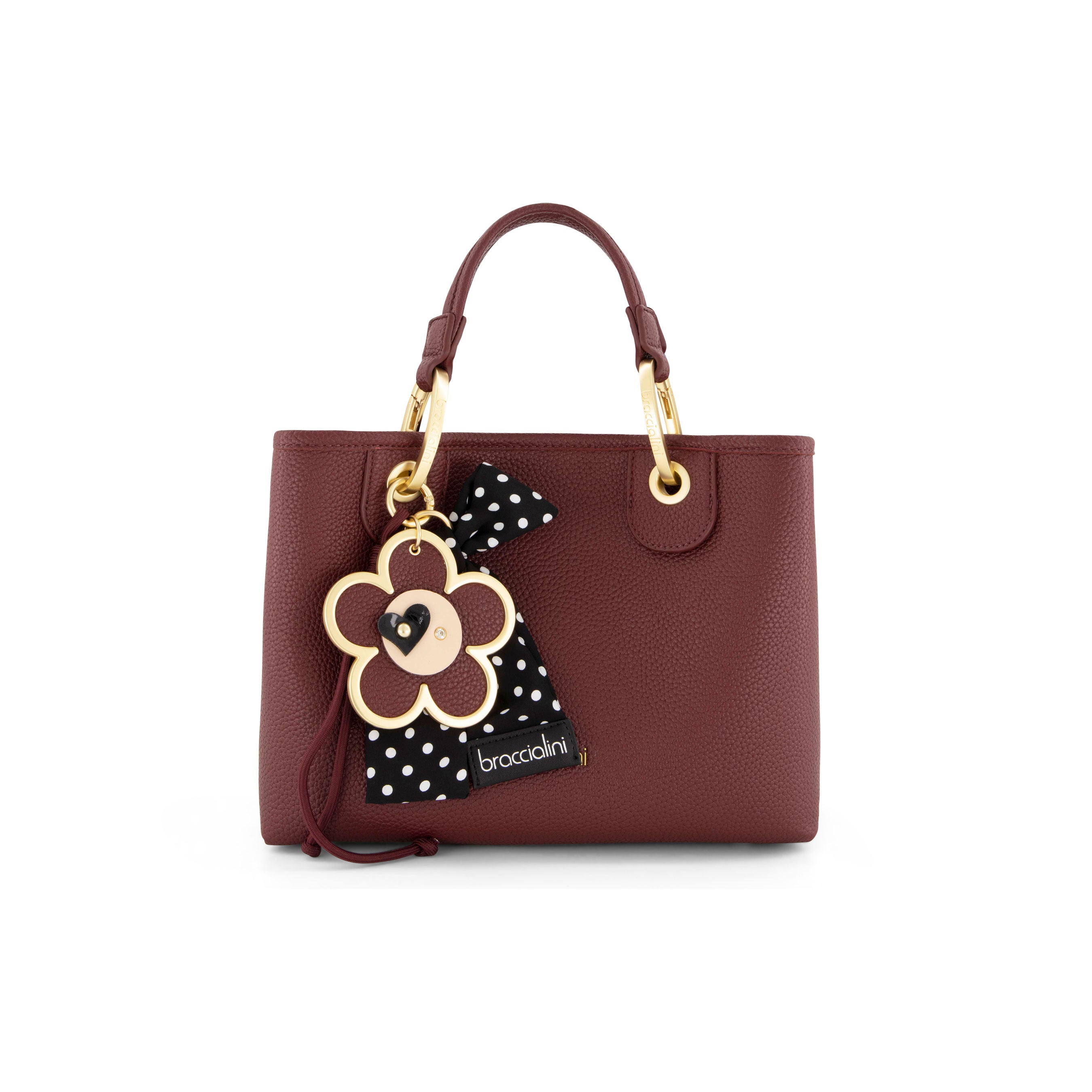 Braccialini Borsa donna bordeaux www.offidani.it