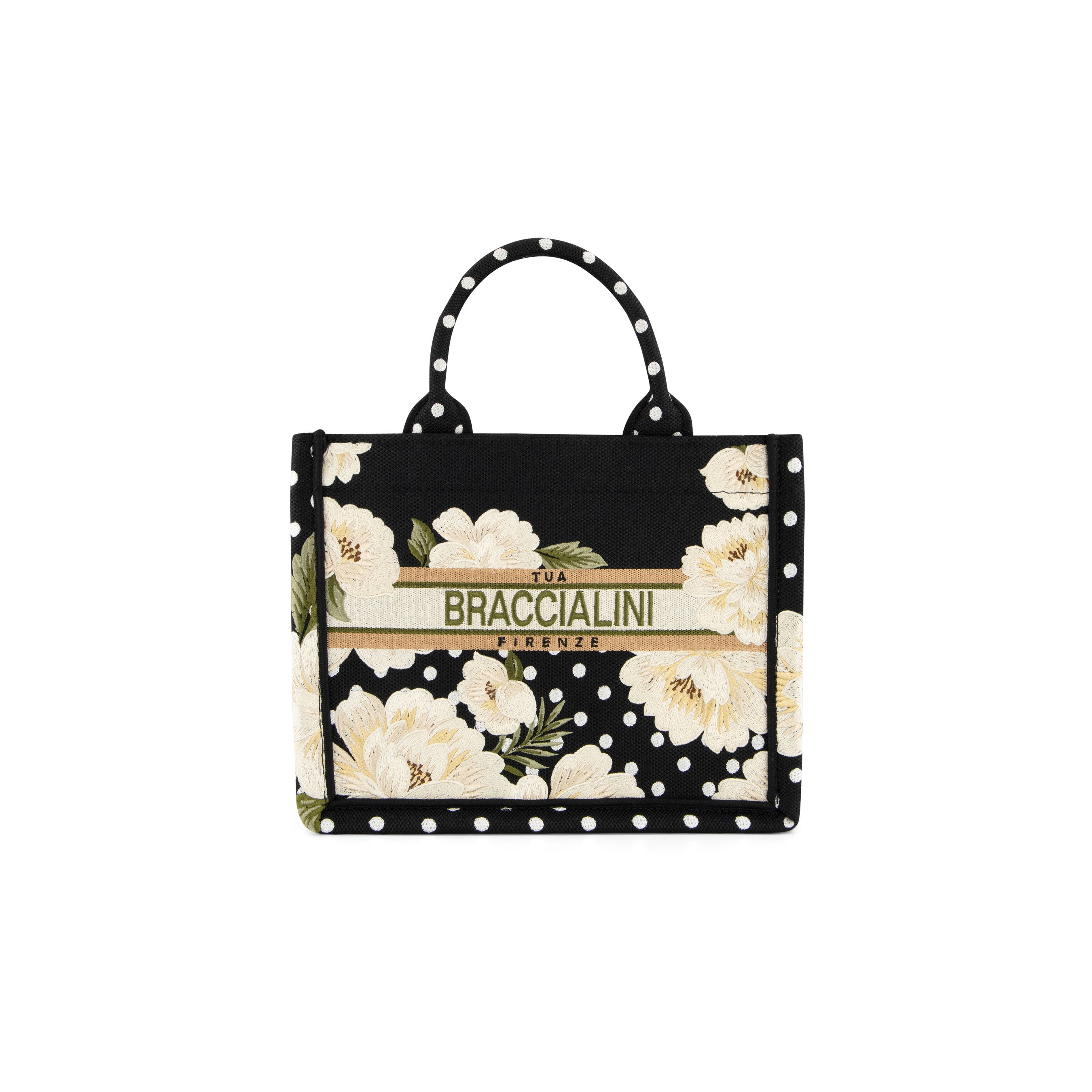 Braccialini borsa donna nera www.offidani.it