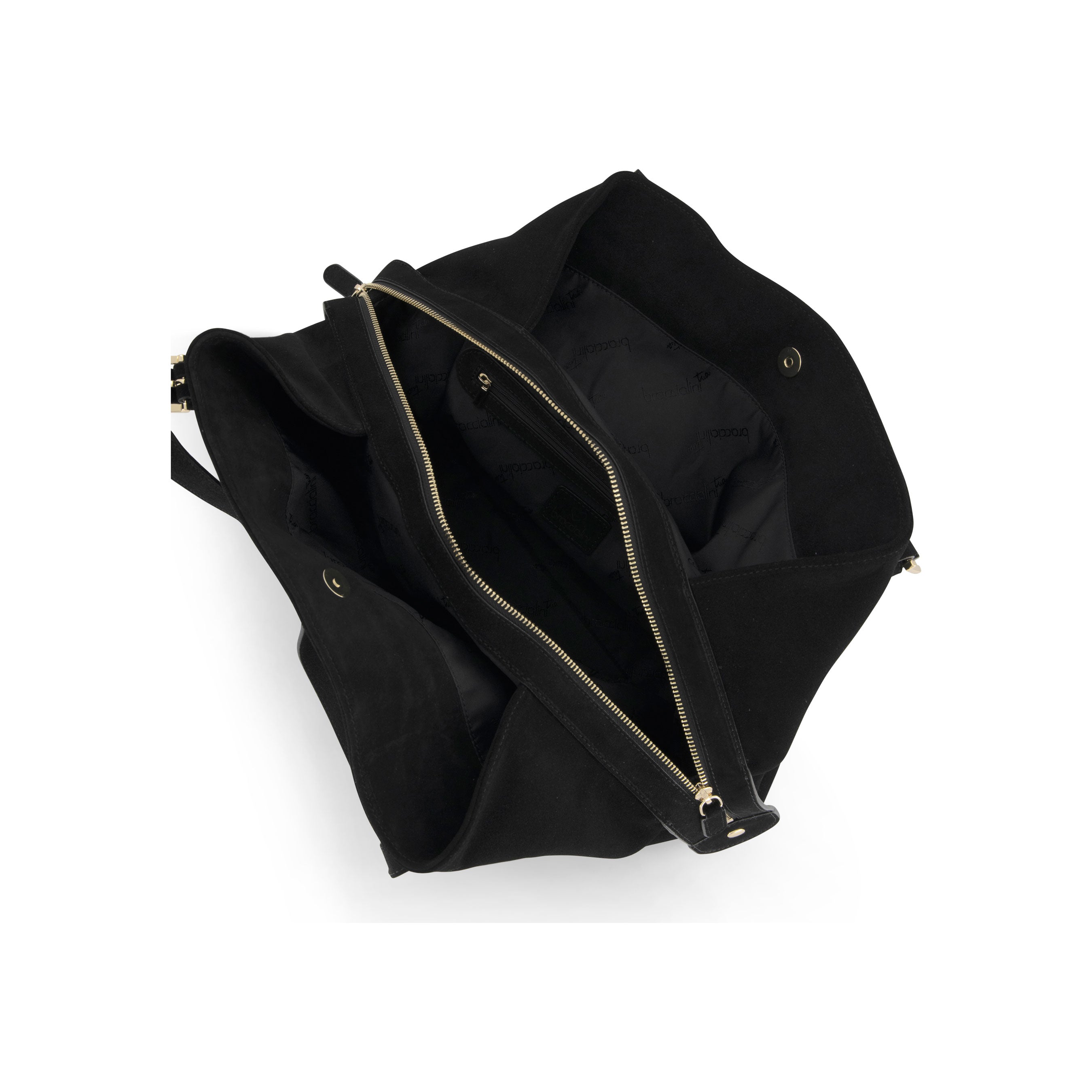 Braccialini borsa donna nera www.offidani.it