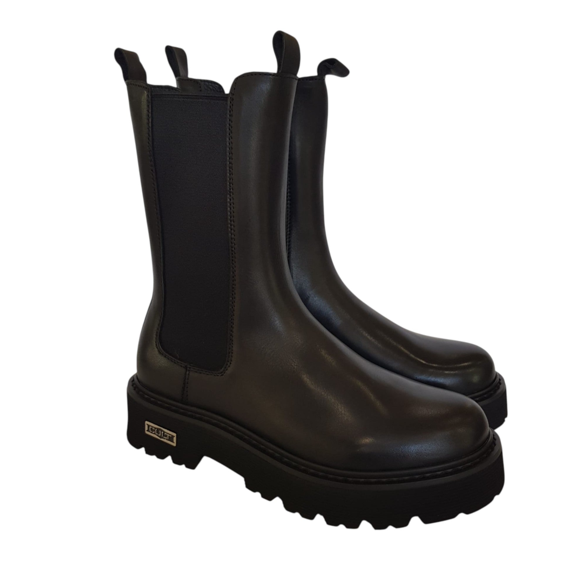 Cult Stivaletto Tronchetto Beatles Donna Nero www.offidani.it