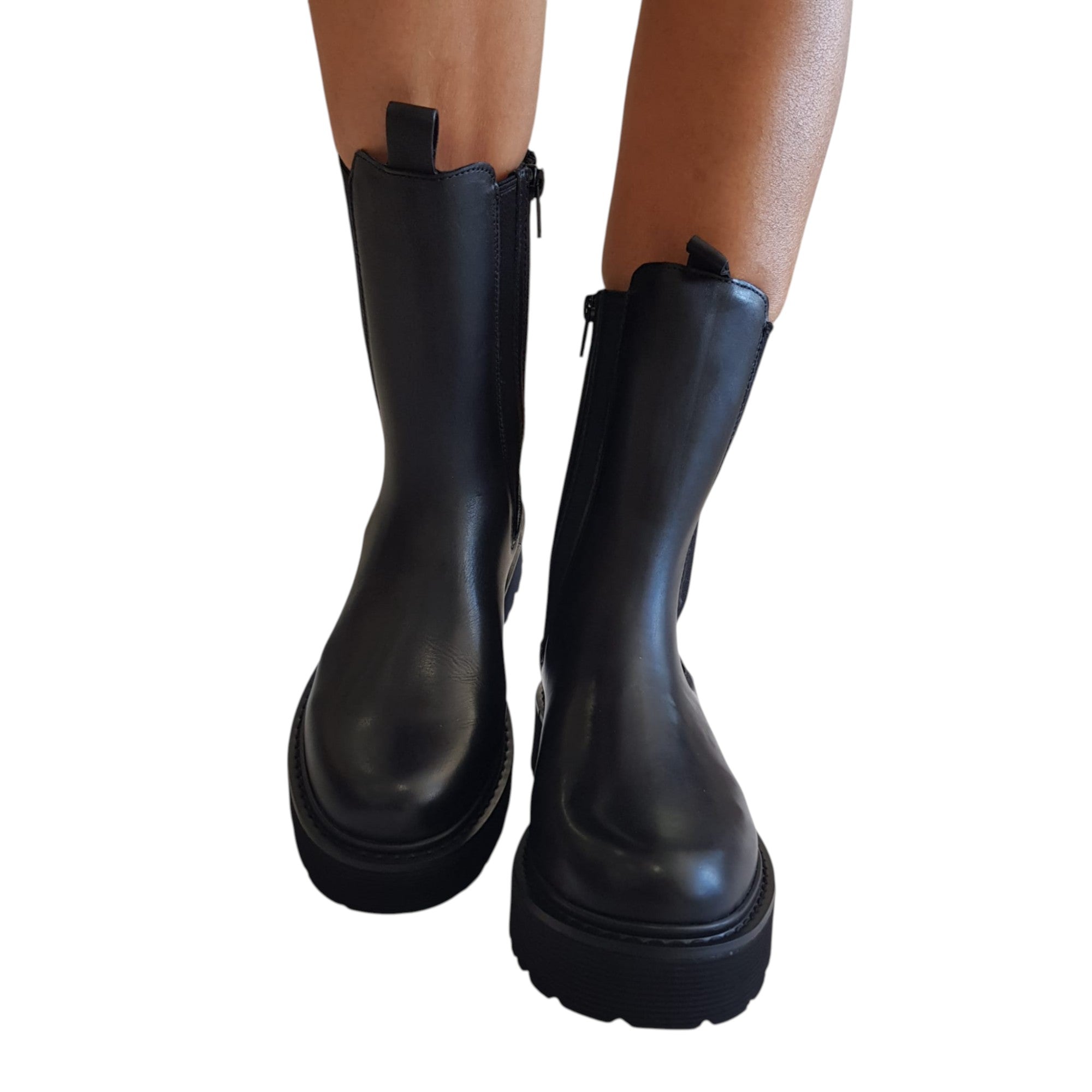 Cult Stivaletto Tronchetto Beatles Donna Nero www.offidani.it