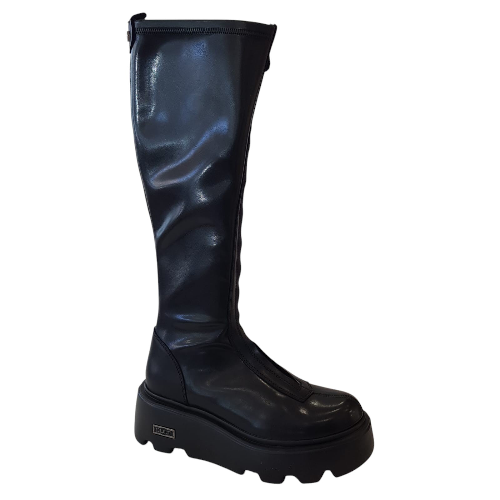 Cult Stivale Anfibio Donna Nero www.offidani.it