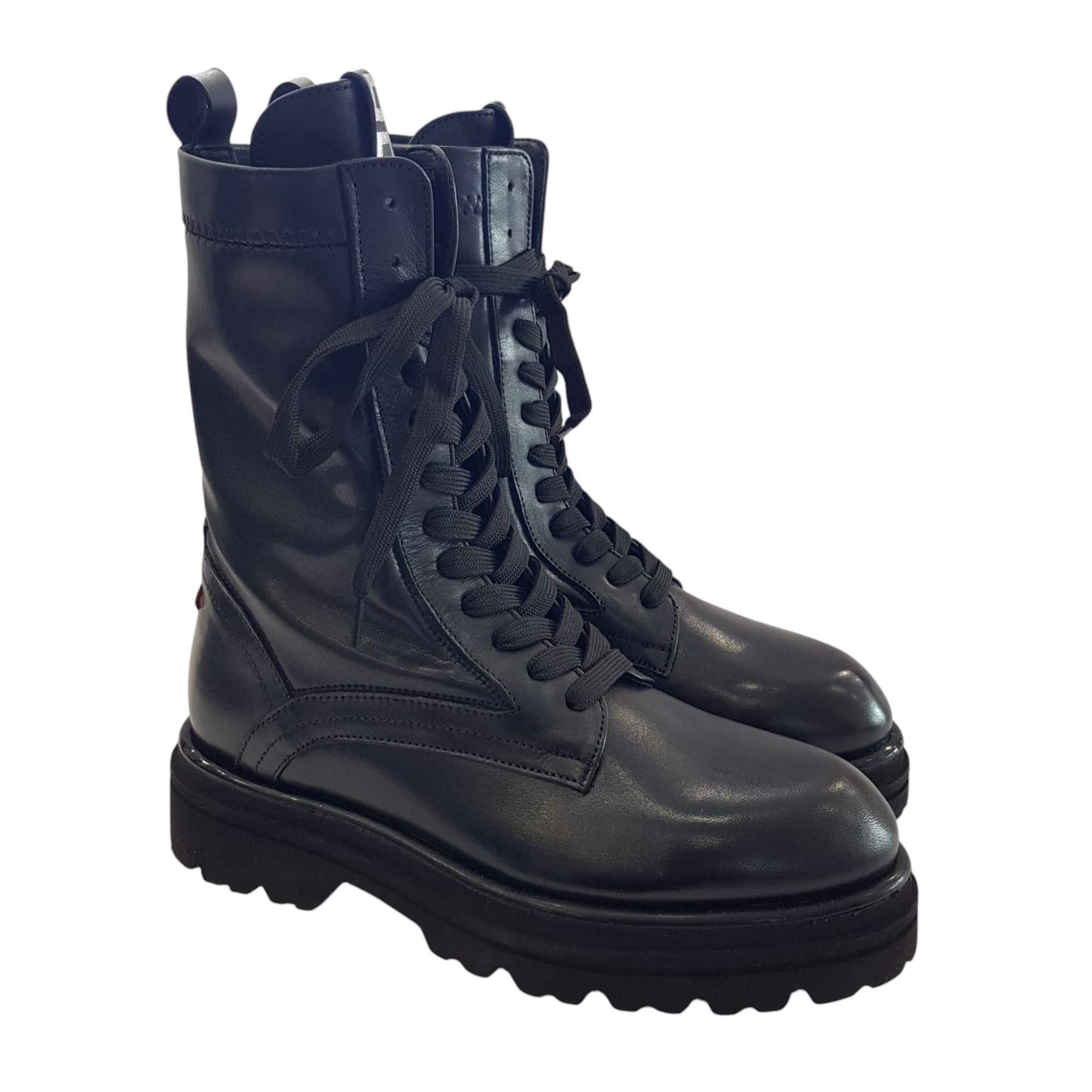 Gio+ Tronchetto Anfibio Donna Pelle Nero www.offidani.it