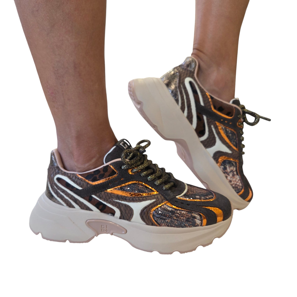 Gio+ sneakers donna moro www.offidani.it