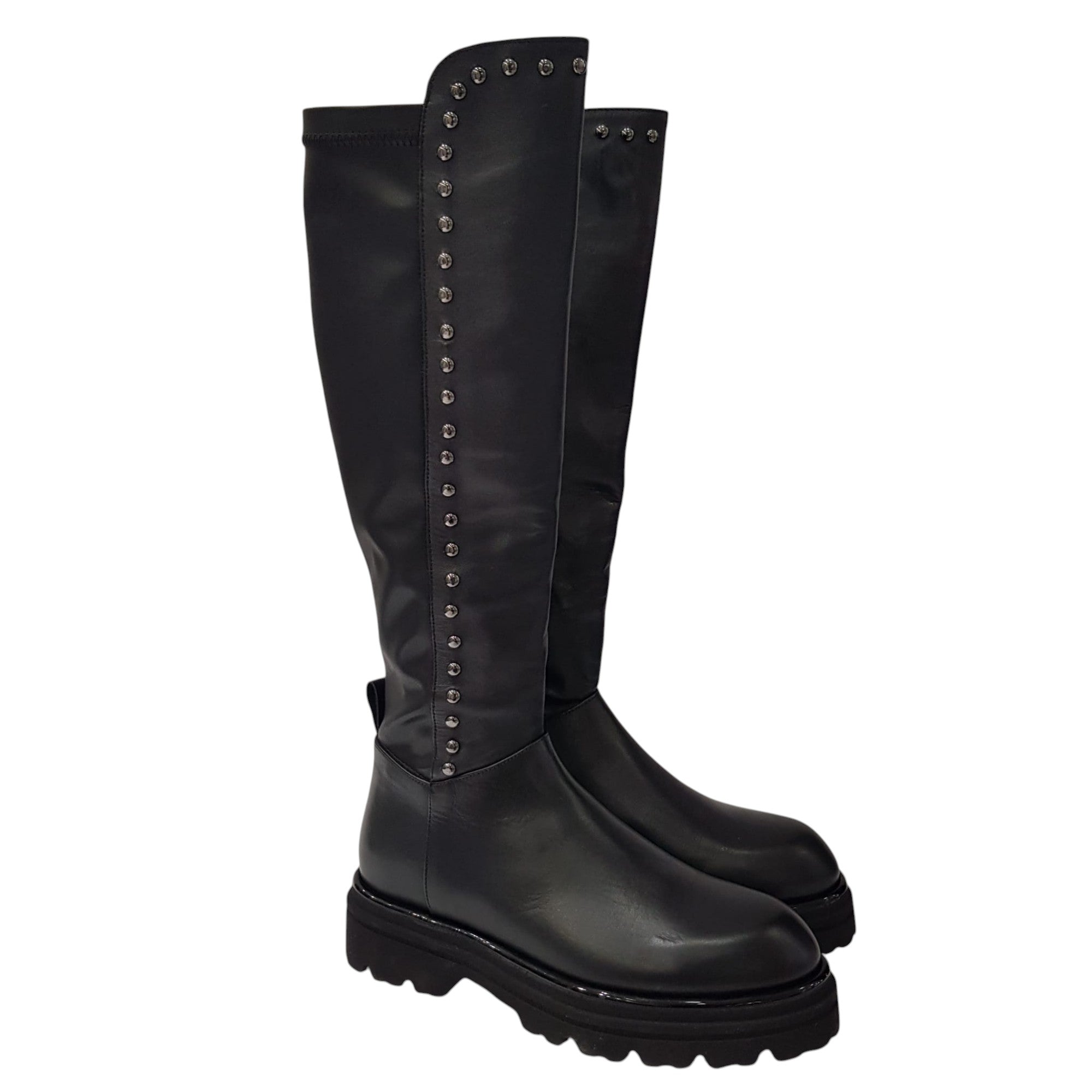 Gio+ Stivale Donna Pelle Nero www.offidani.it