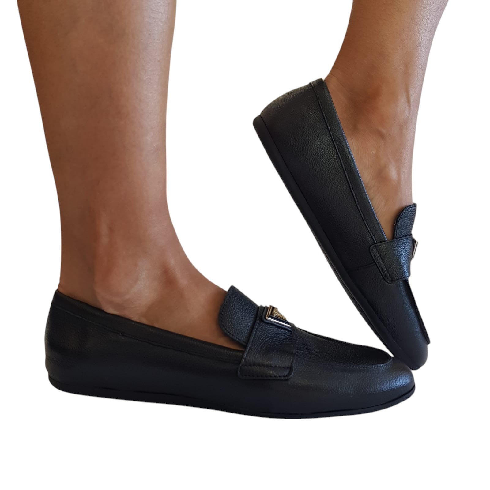 Guess Mocassino Donna Pelle Nero www.offidani.it