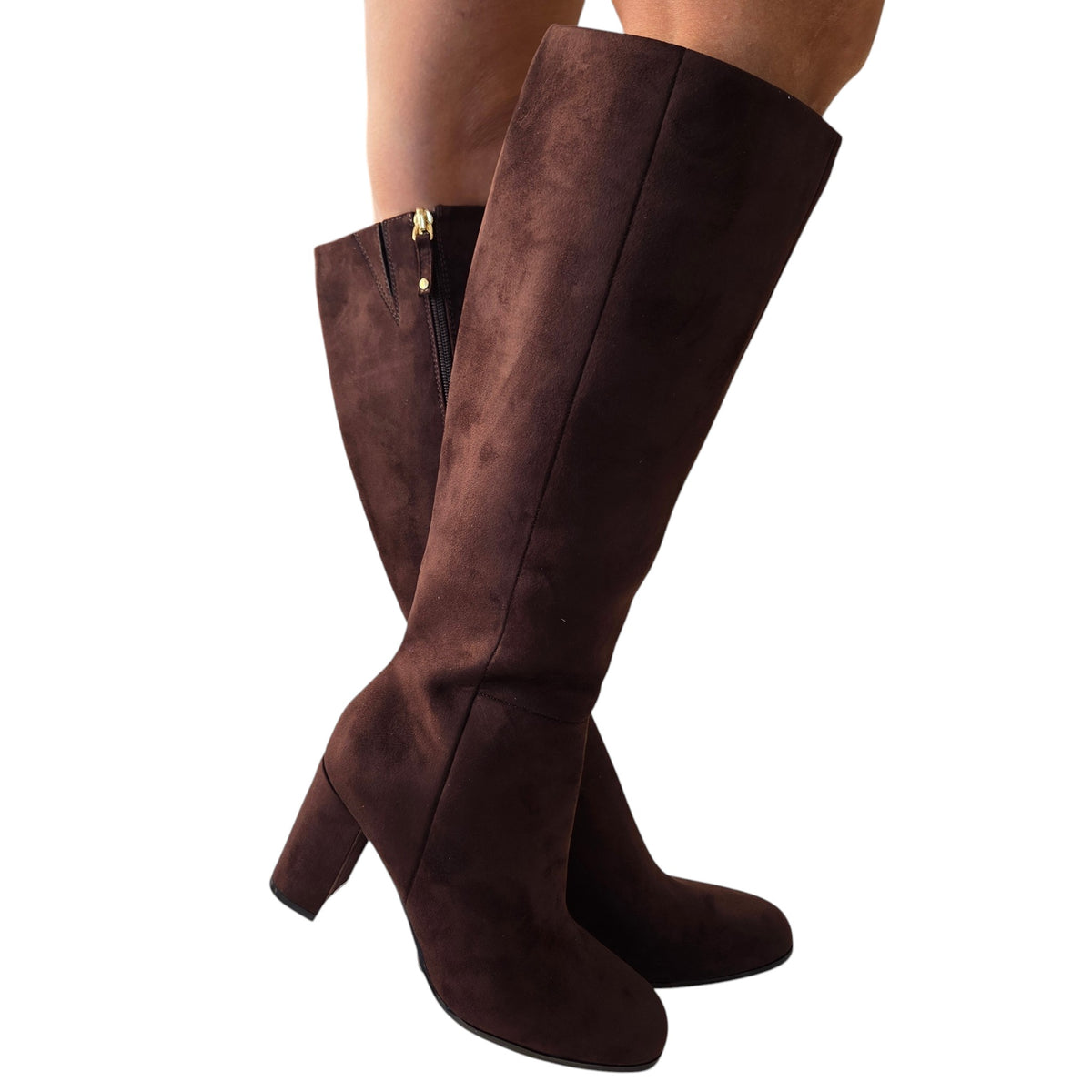 Guess stivale donna suede marrone www.offidani.it