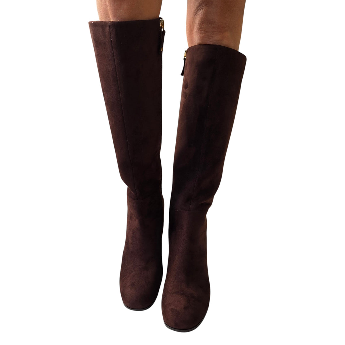 Guess stivale donna suede marrone www.offidani.it