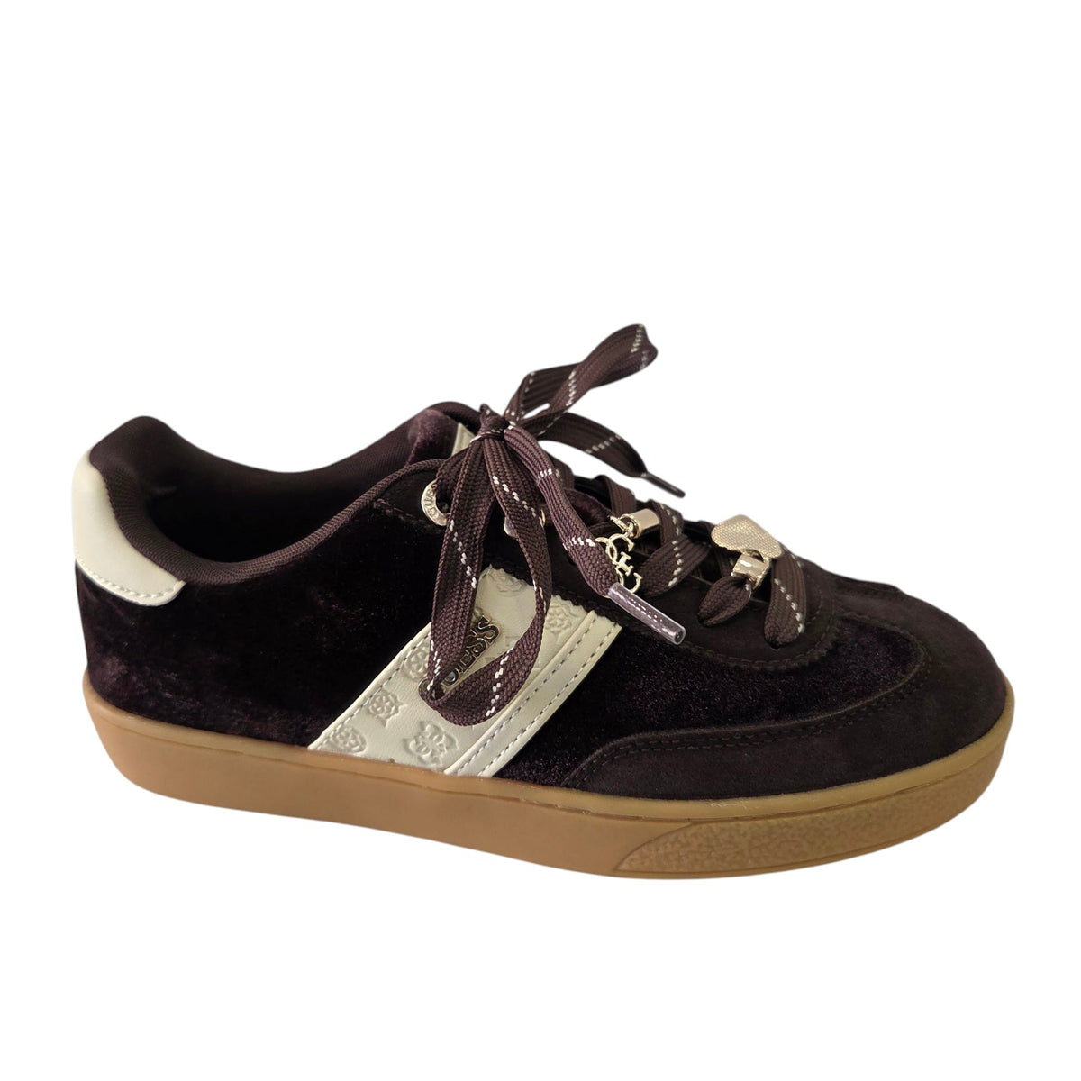 Guess sneakers donna marrone www.offidani.it