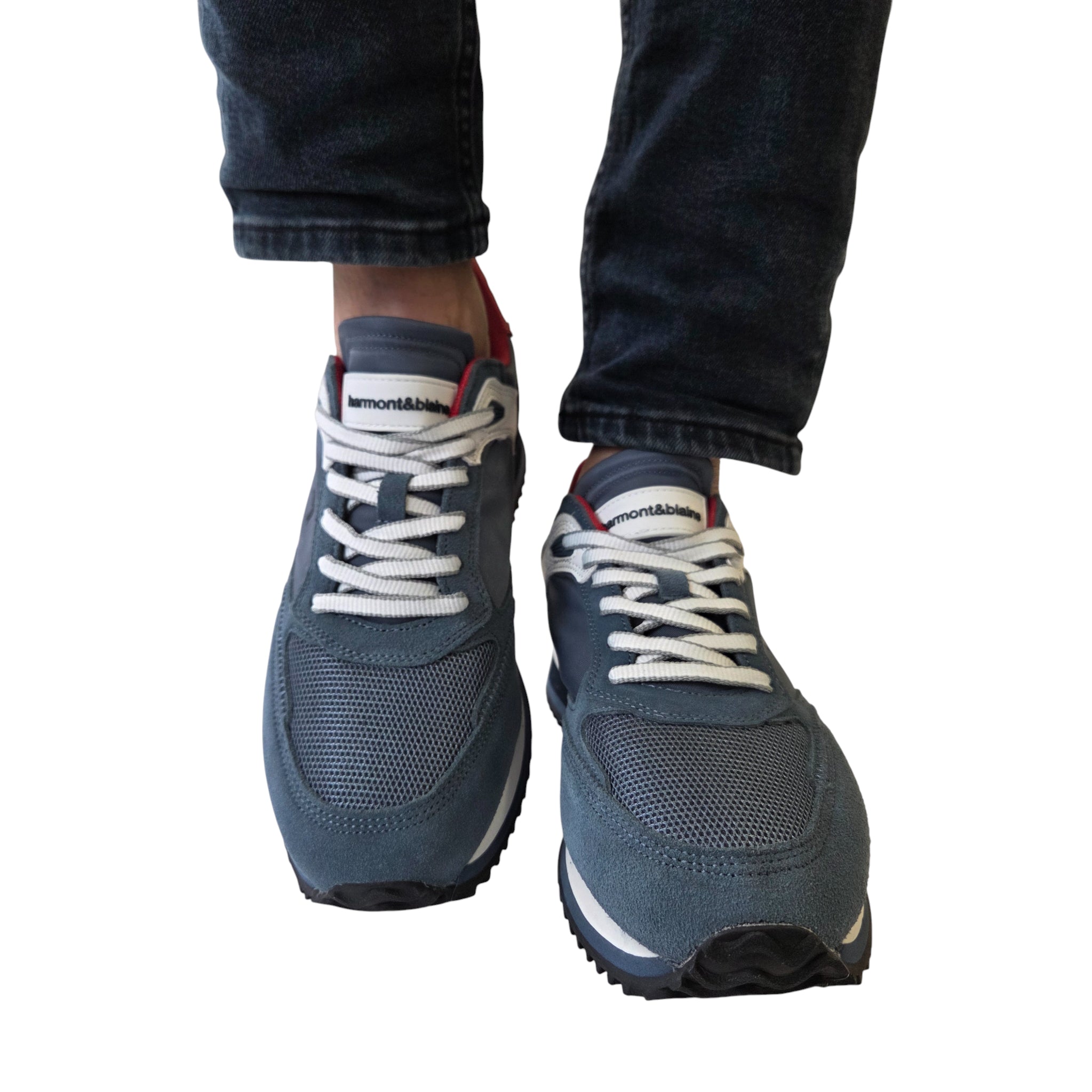 Harmont&Blaine Sneakers Uomo Blu www.offidani.it