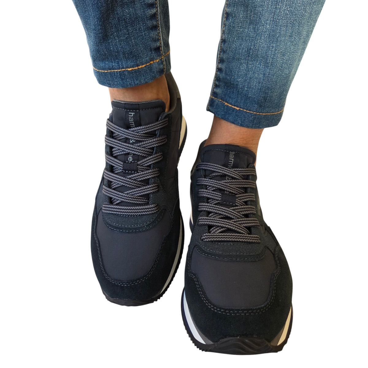 Harmont & Blaine sneakers uomo blu' www.offidani.it