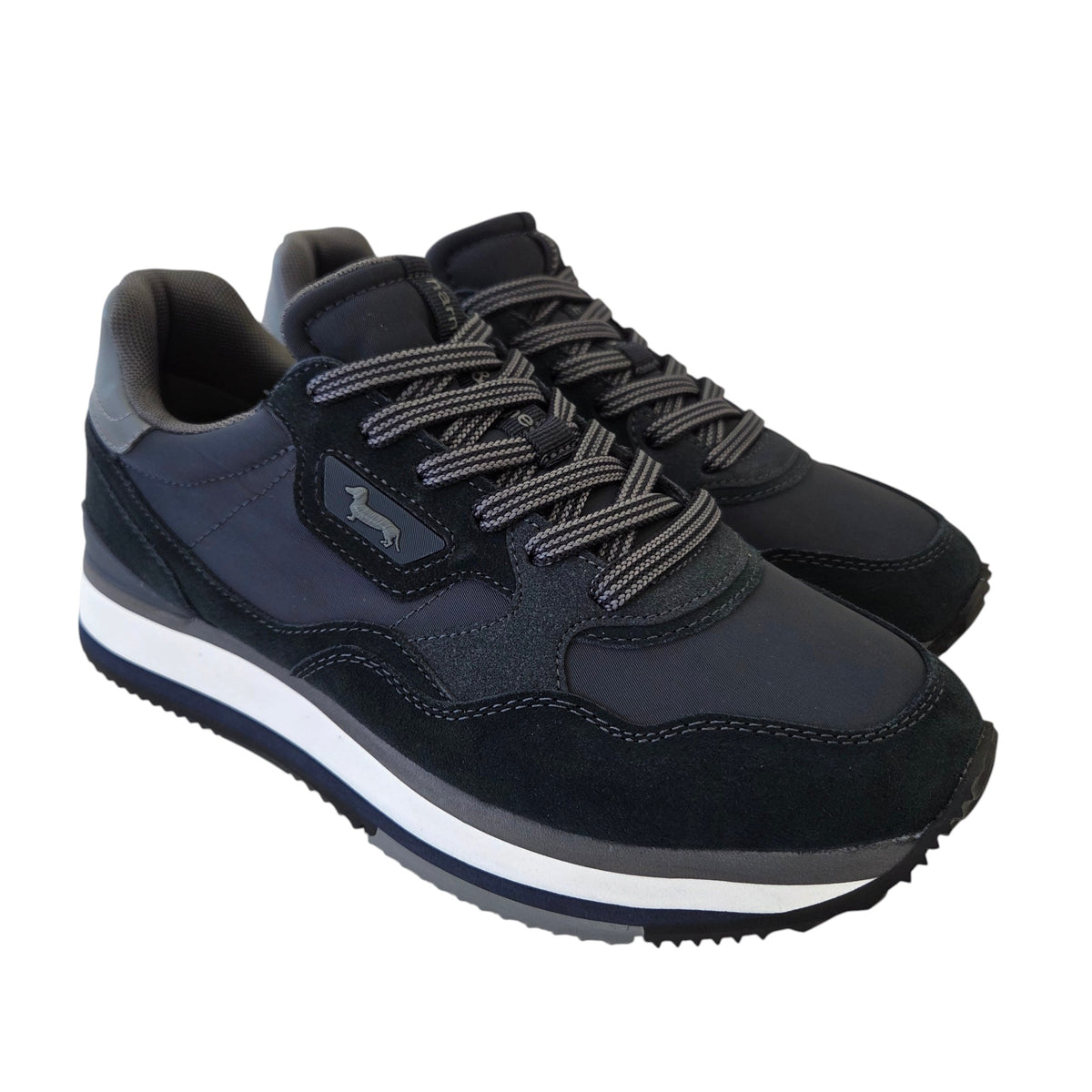 Harmont & Blaine sneakers uomo blu' www.offidani.it