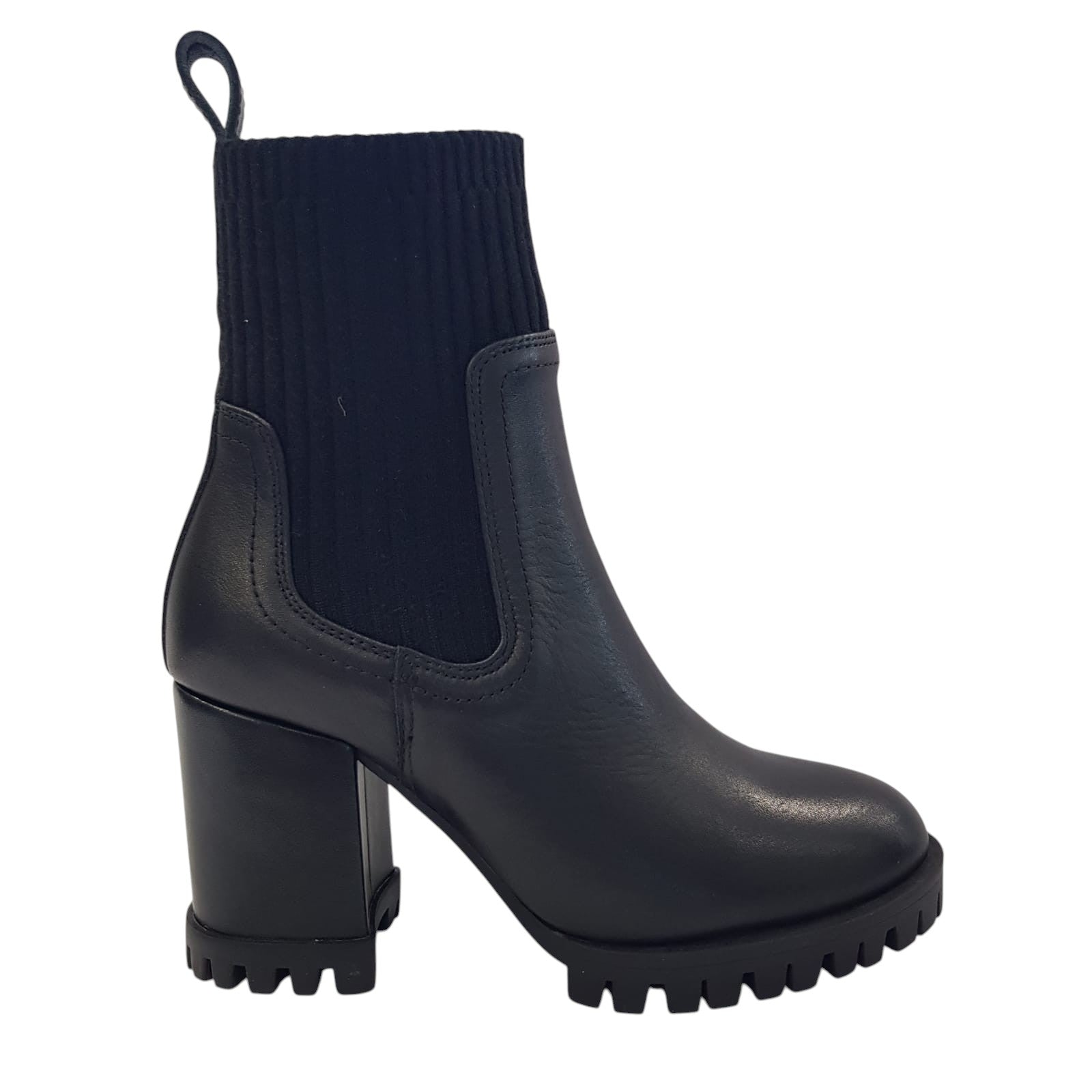 Apepazza Tronchetto Stivaletto Pelle Donna Nero www.offidani.it