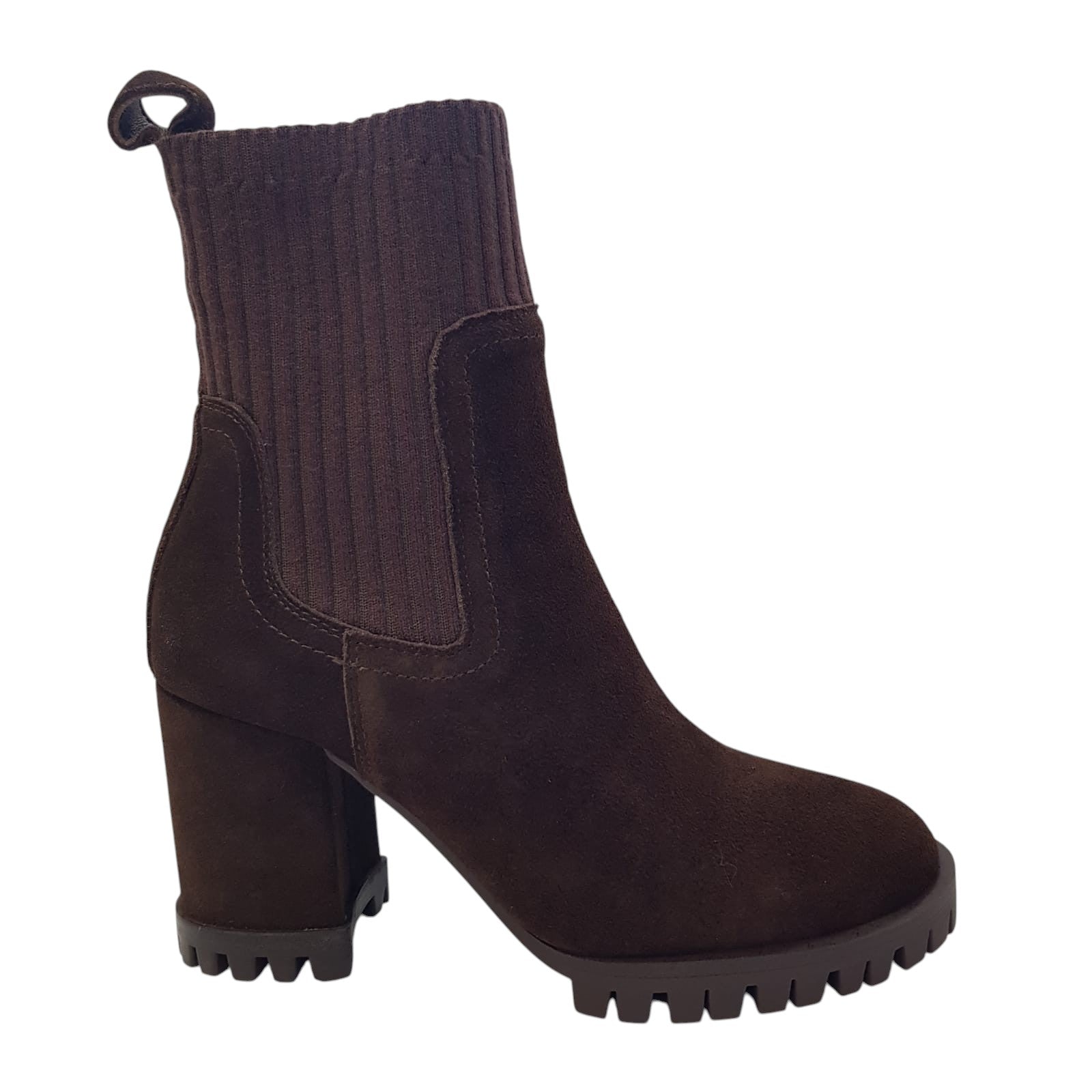 Apepazza Tronchetto Stivaletto Donna Camoscio Testa di Moro www.offidani.it