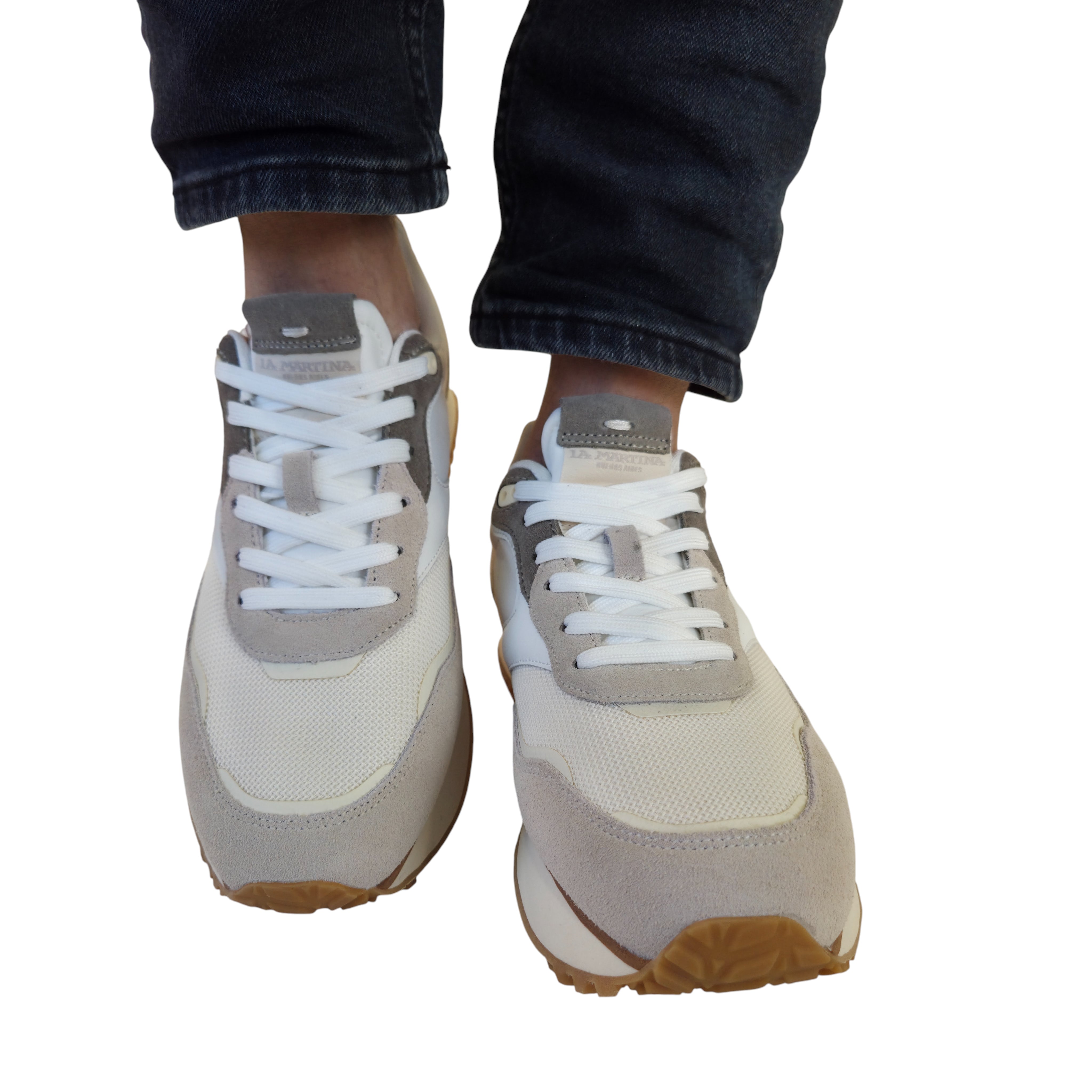 La Martina Sneakers Uomo Bianca www.offidani.it