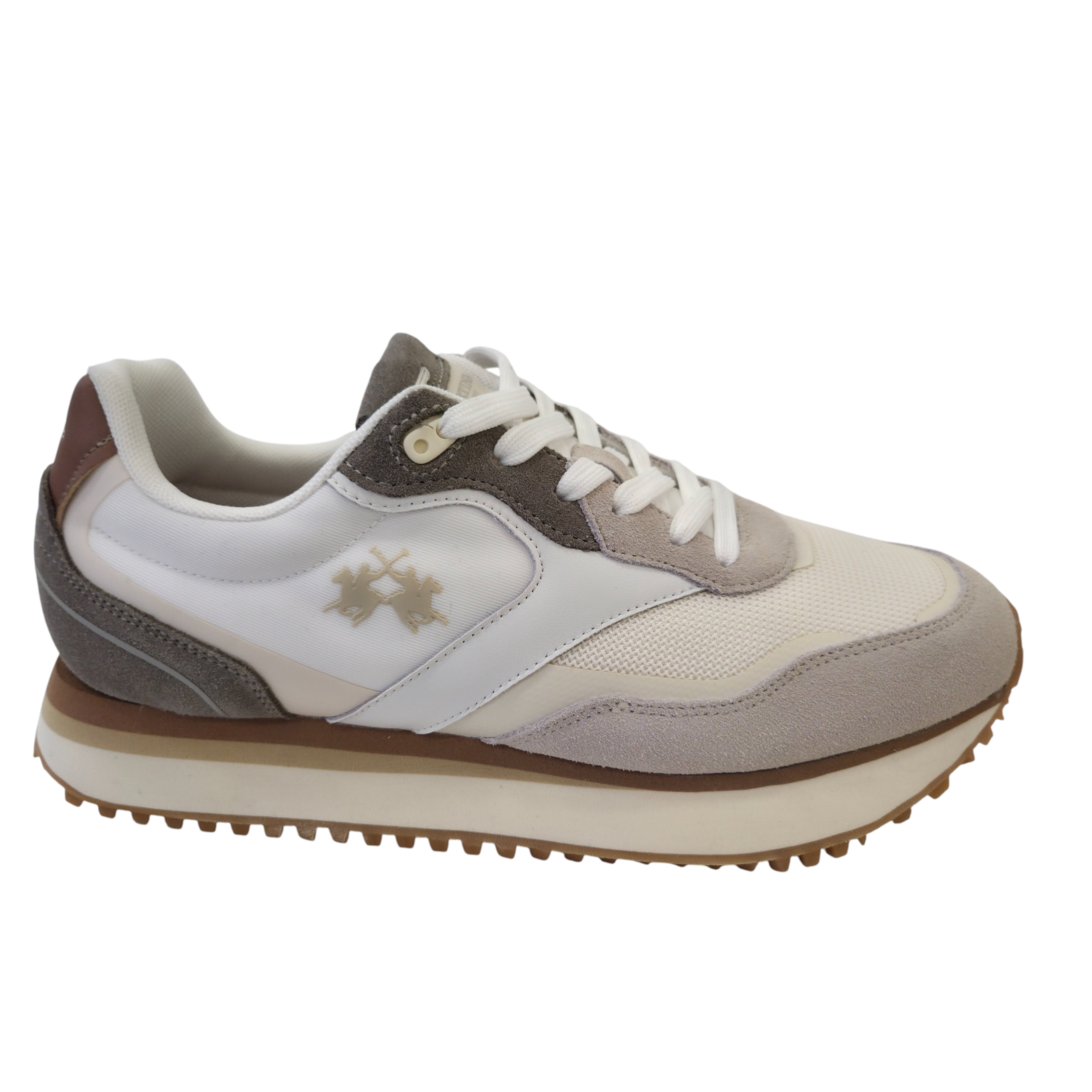 La Martina Sneakers Uomo Bianca www.offidani.it