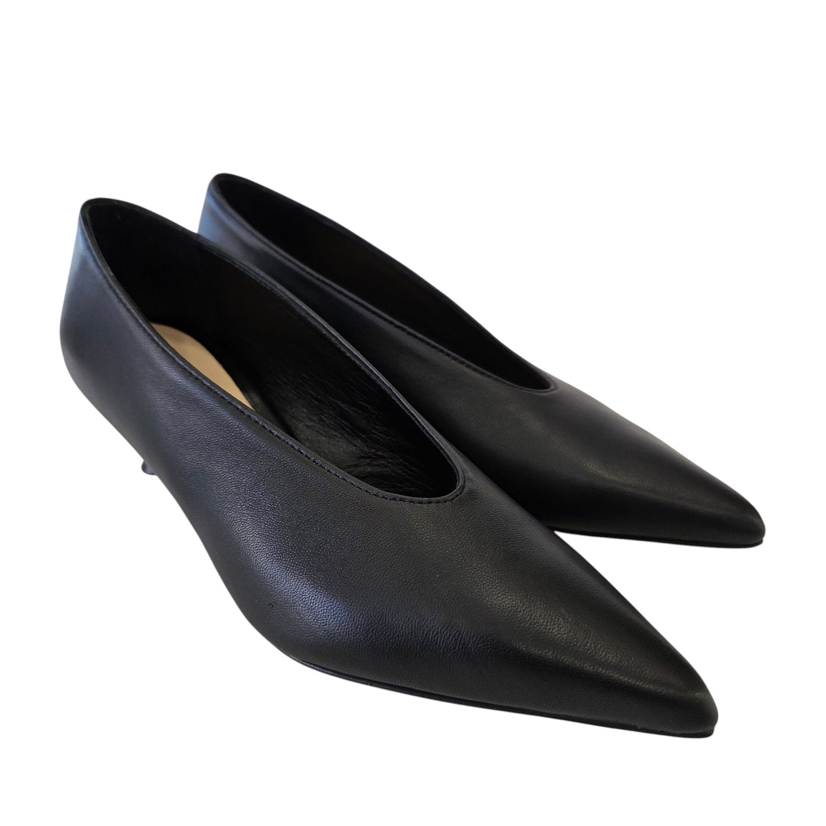 Les Poèmes decolletè donna pelle nero www.offidani.it