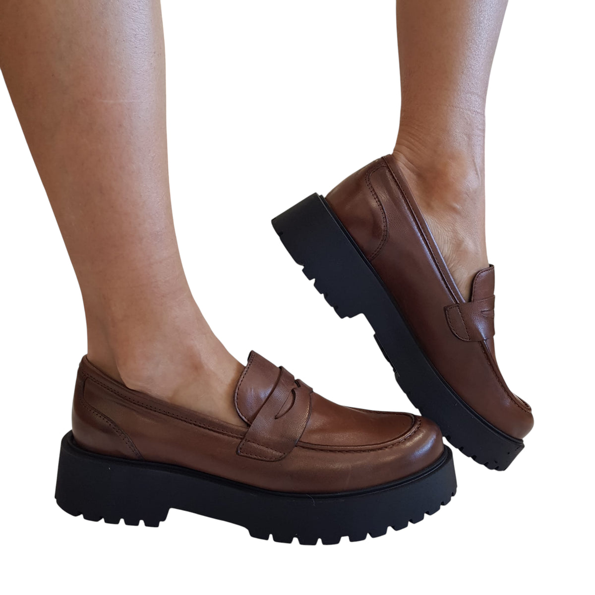 Les Poèmes mocassino donna pelle cuoio www.offidani.it