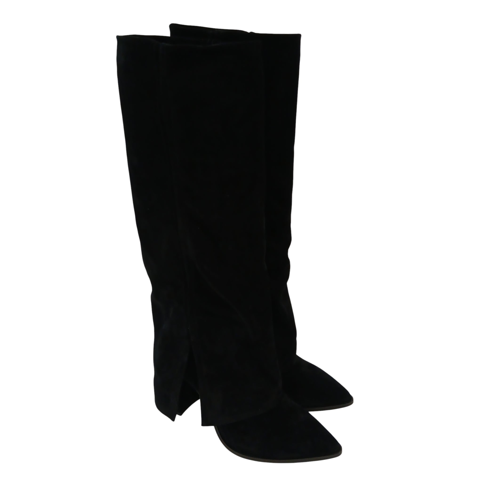 Les Poemes Stivale Donna Camoscio nero www.offidani.it