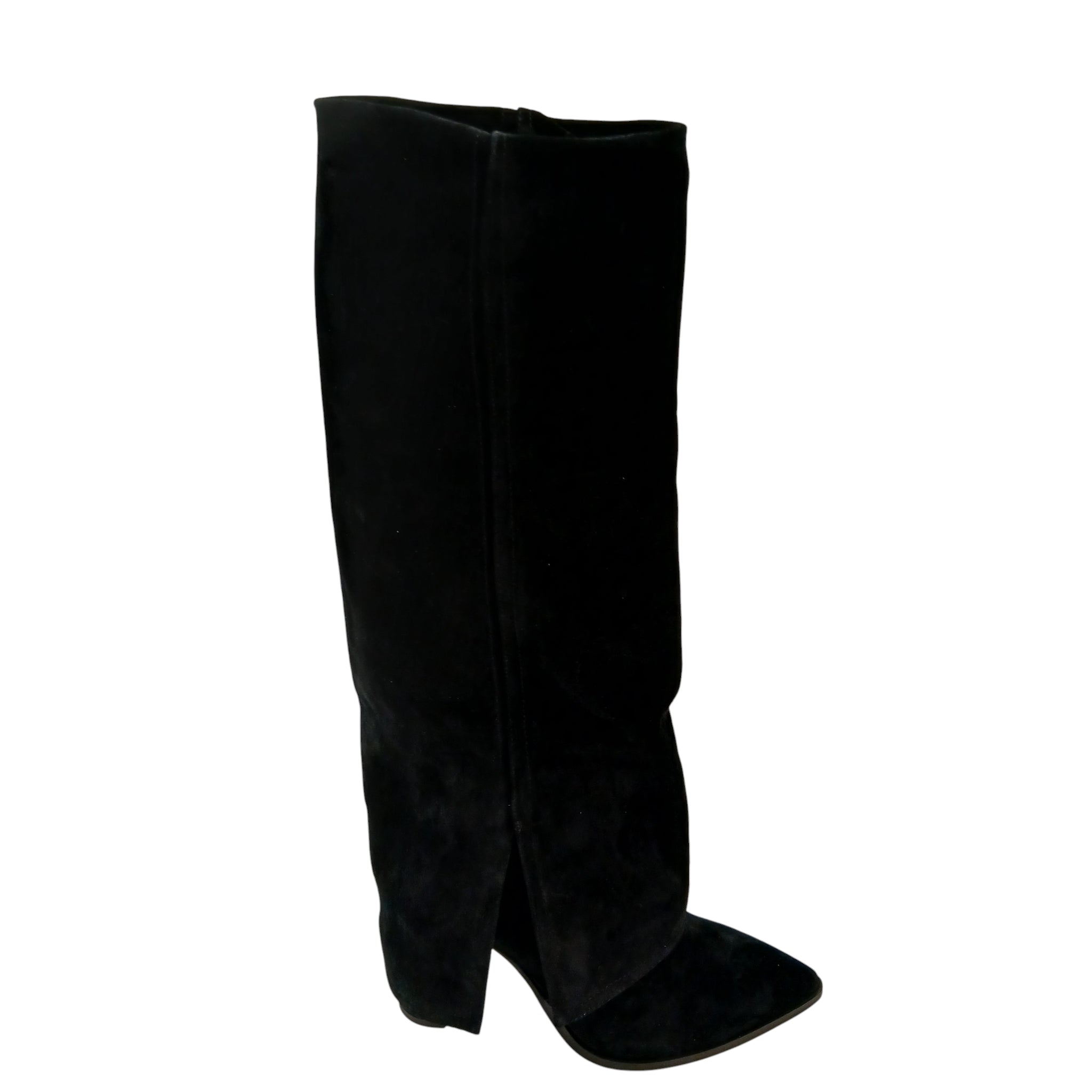 Les Poemes Stivale Donna Camoscio nero www.offidani.it