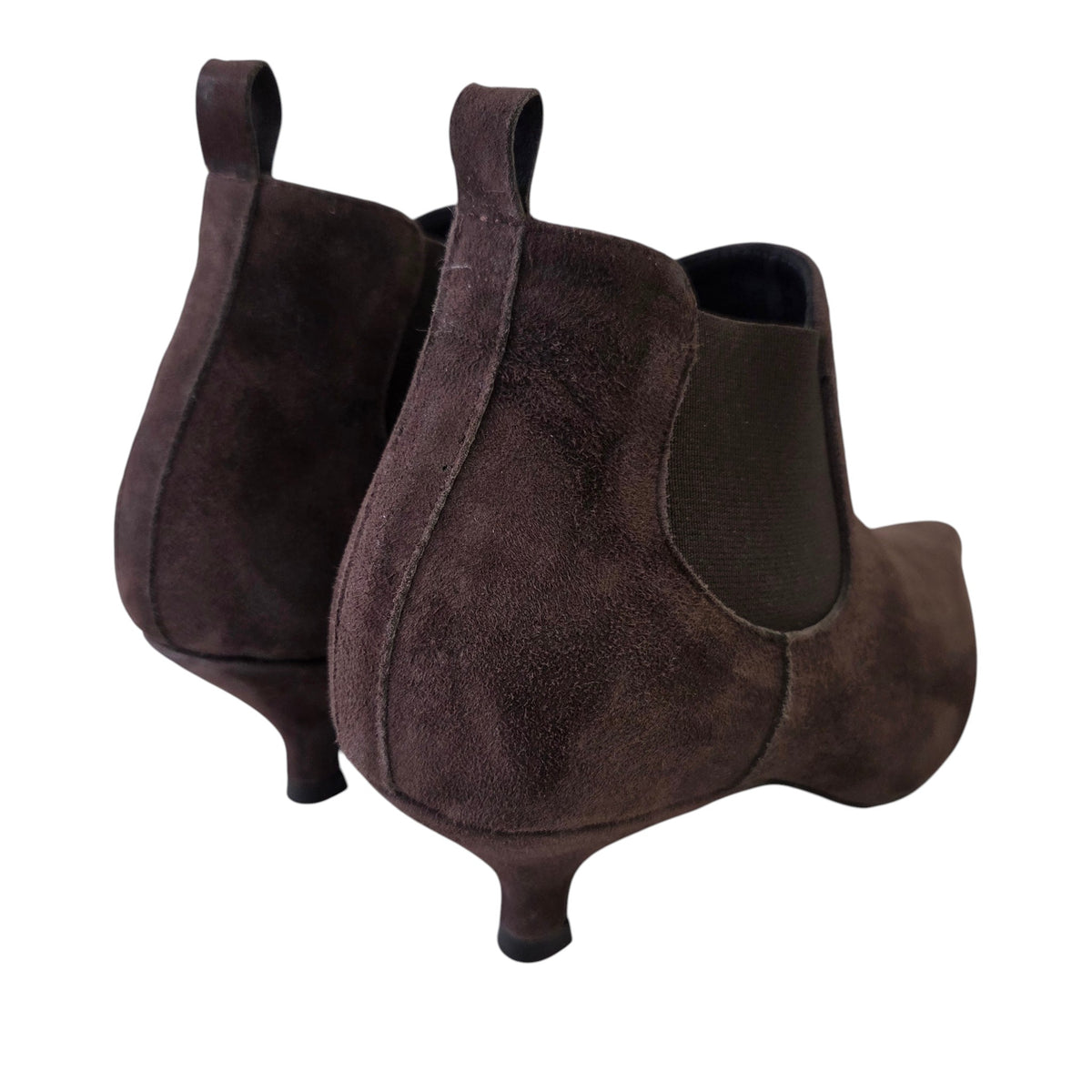 Les Poèmes tronchetto donna camoscio marrone www.offidani.it