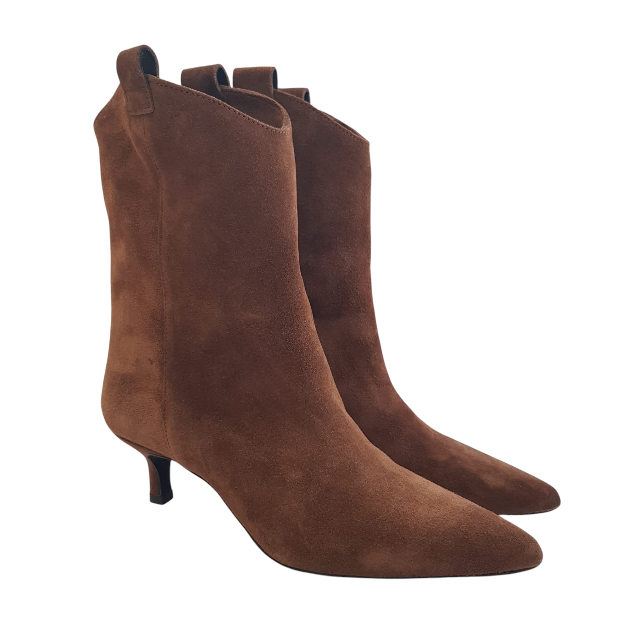 Les Poèmes Tronchetto Stivaletto Donna Marrone www.offidani.it