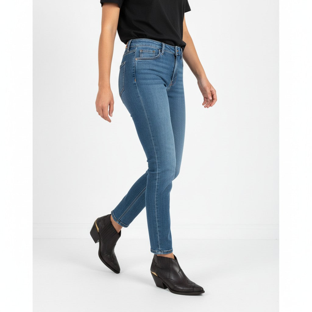 Liu-Jo stivaletto texano donna testa di moro www.offidani.it