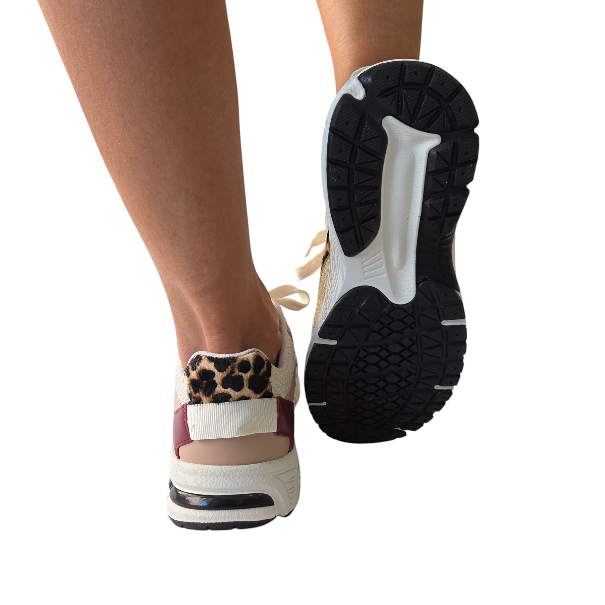 Liu-Jo sneakers donna nero-nude www.offidani.it