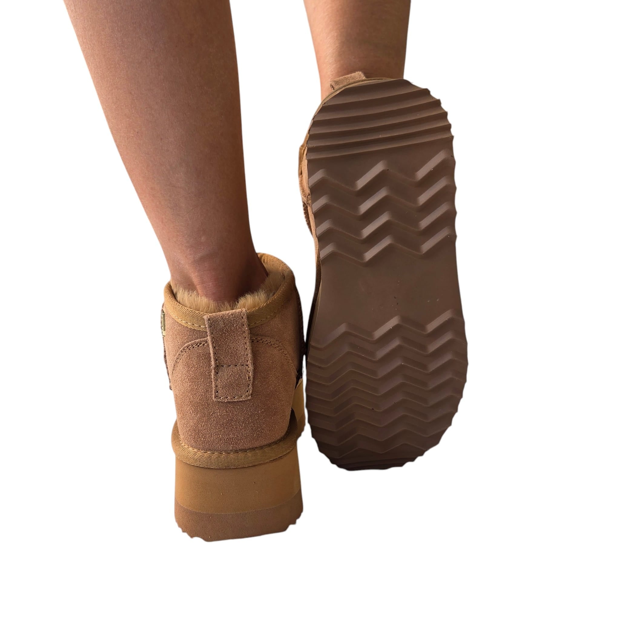 Liu-Jo stivaletto donna warm platform cognac www.offidani.it