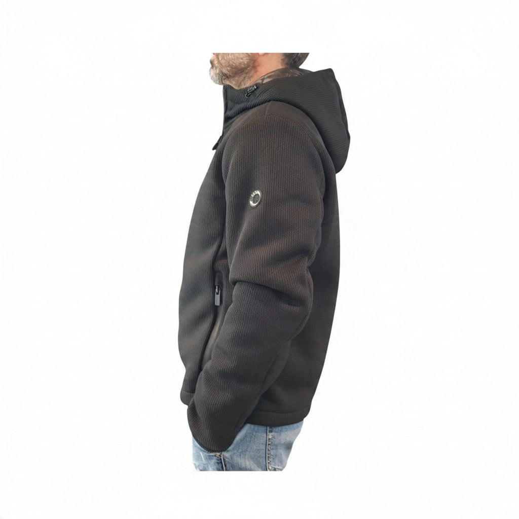 Markup uomo parka corto nero www.offidani.it