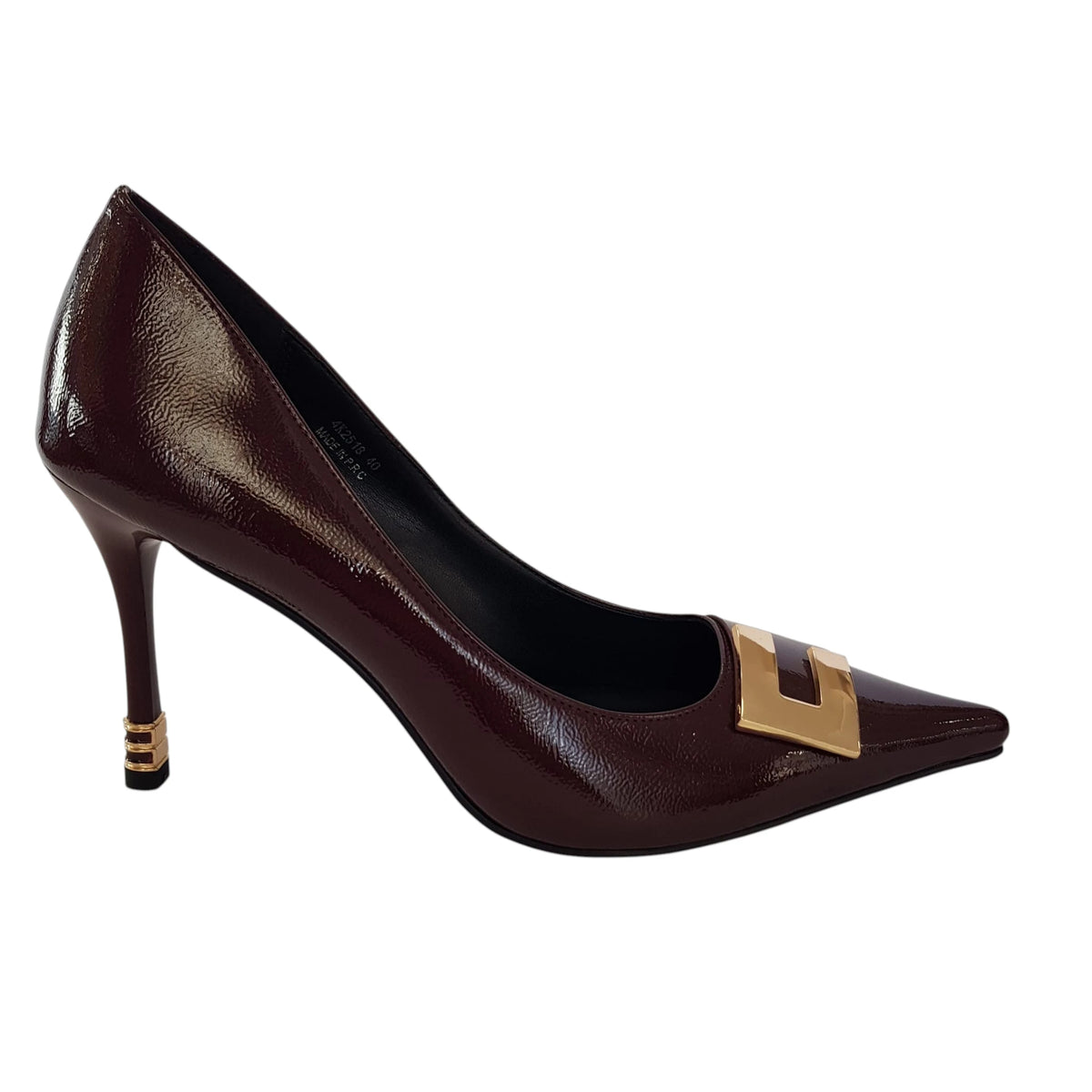 Paciotti 4US dècolletè donna vernice bordeaux www.offidani.it