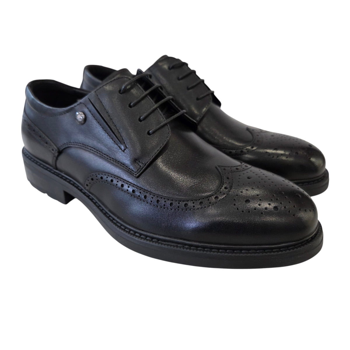 Paciotti 4US scarpa uomo pelle nera www.offidani.it